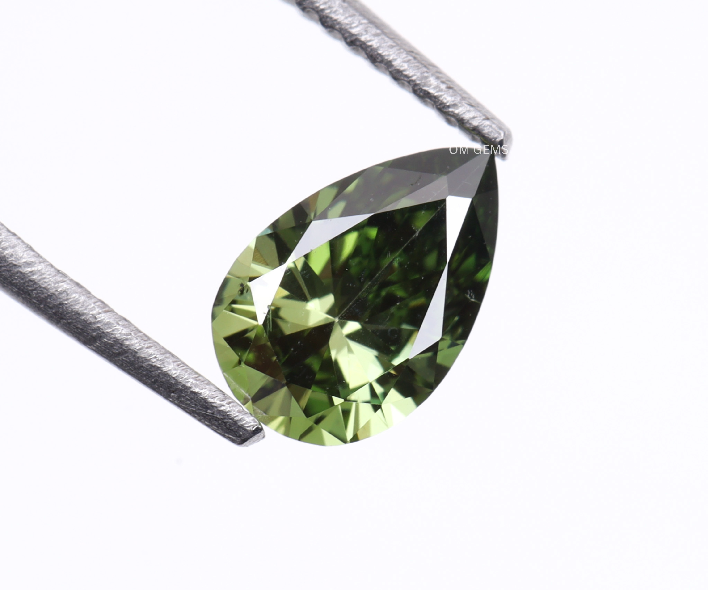 Green Pear Lab Grown Diamond