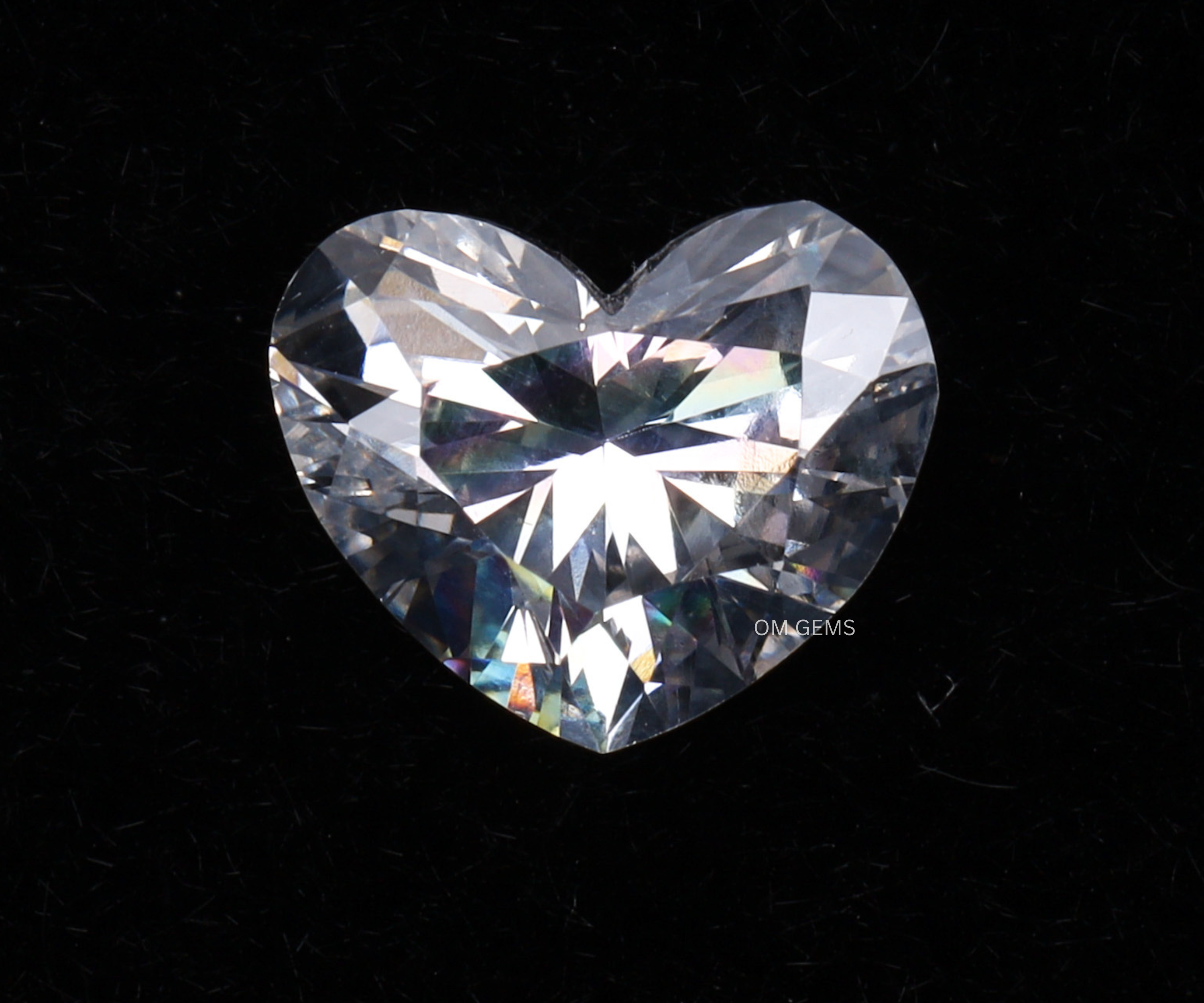 1.75 CT Heart Cut Lab Grown Diamonds