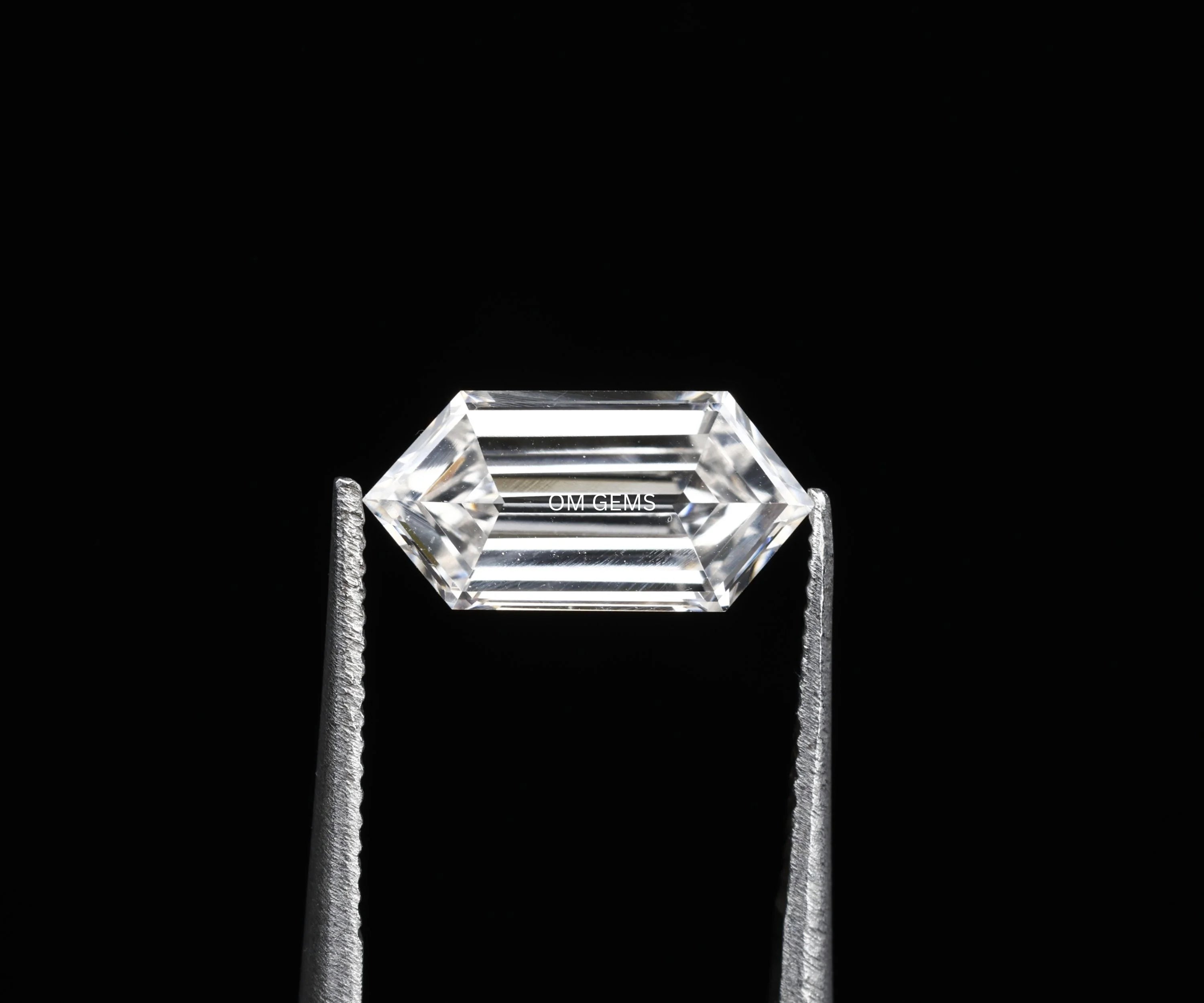 Hexagon Shape Lab Grown Diamond