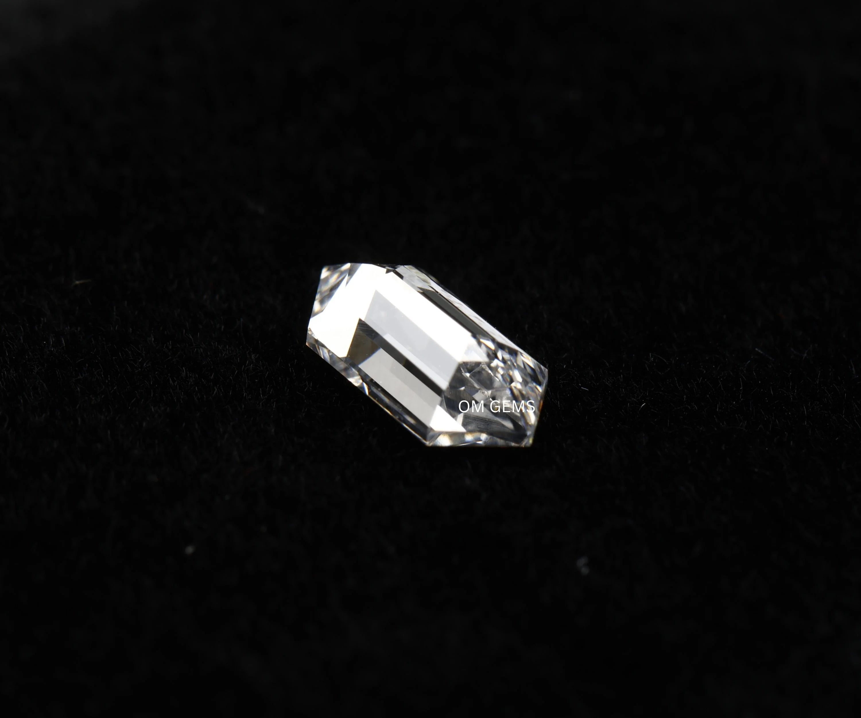 Hexagon Shape Lab Grown Diamond