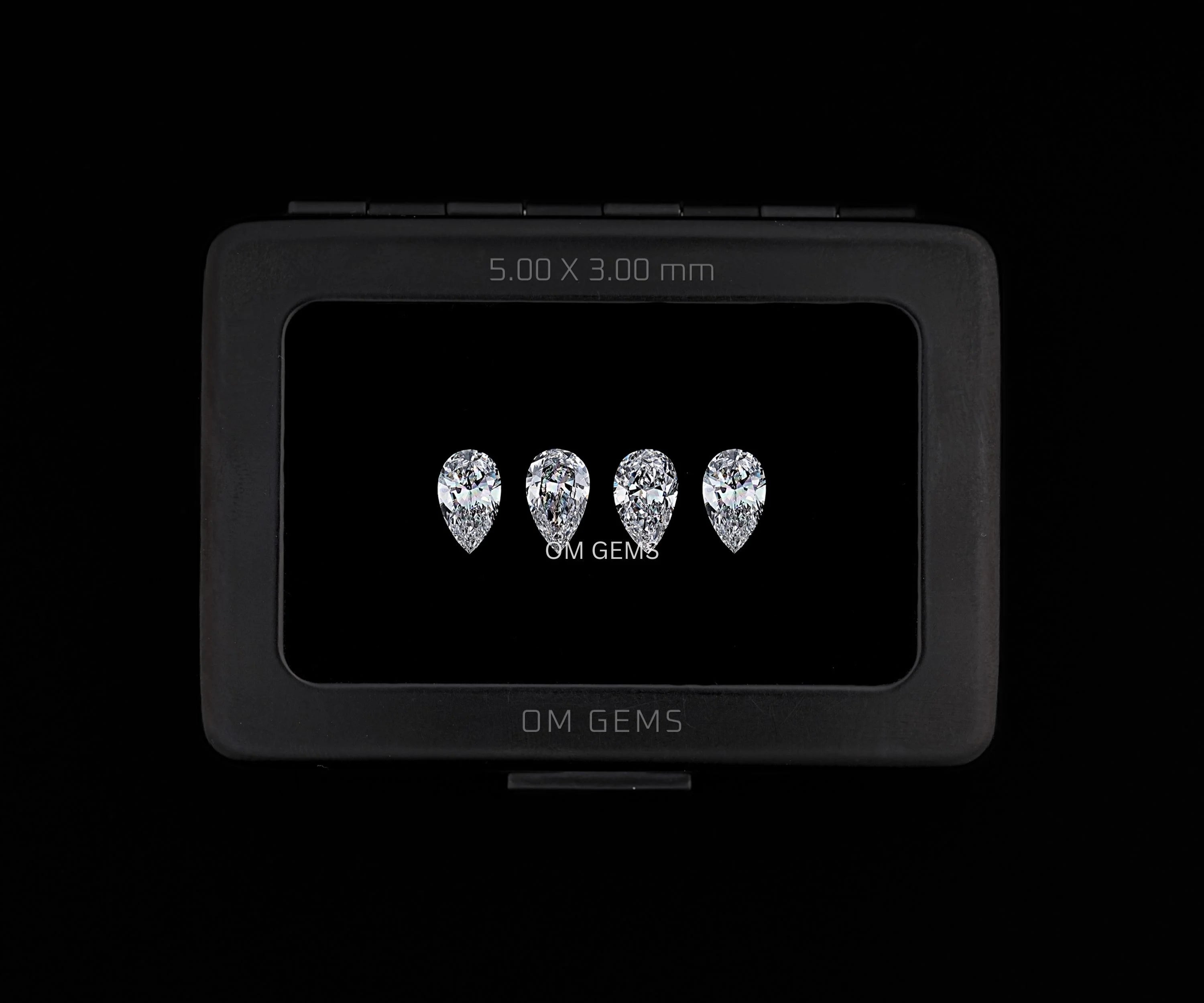 Pear Cut Lab Grown Loose Diamond