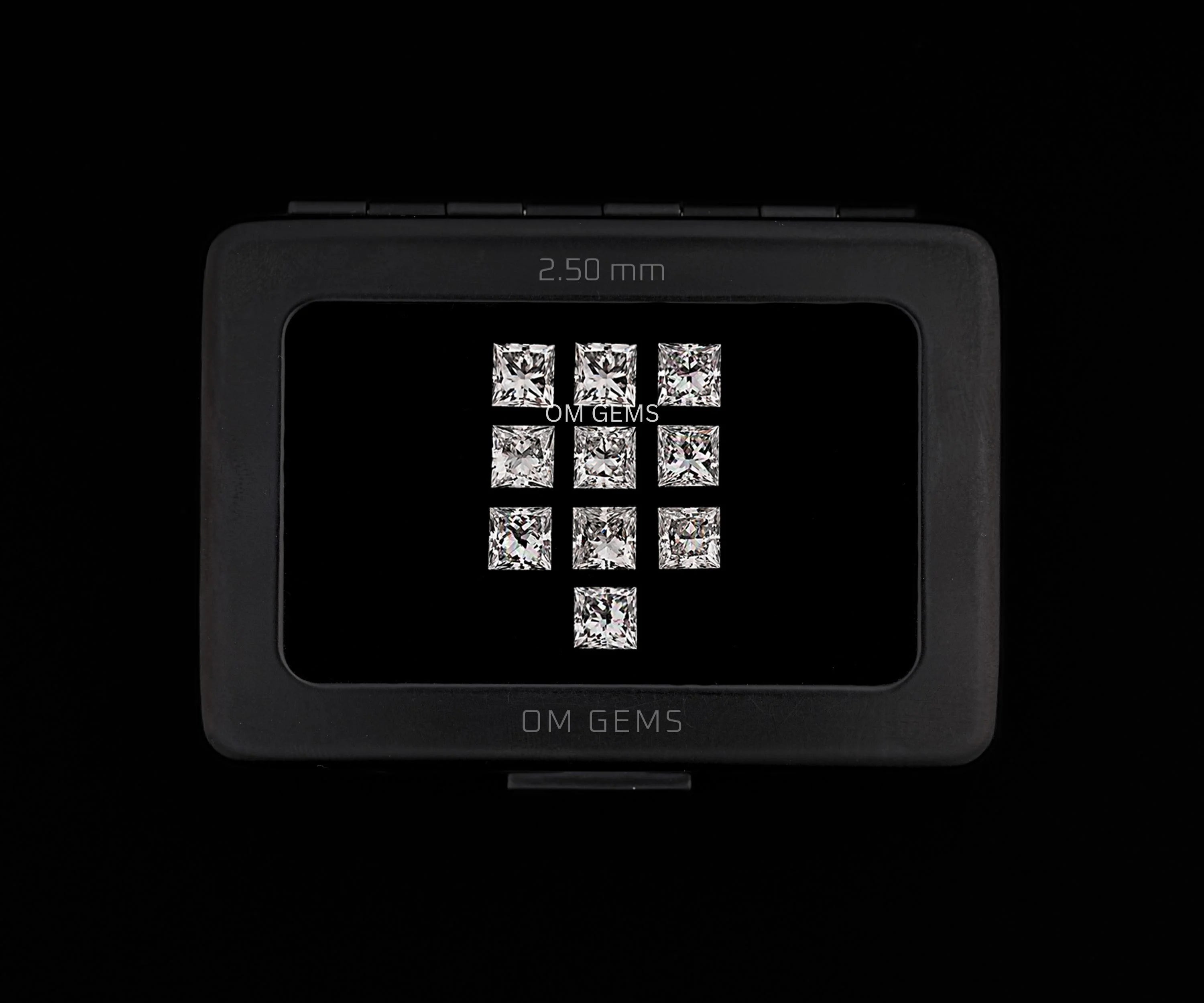 Princess Cut Lab Grown Loose Diamond