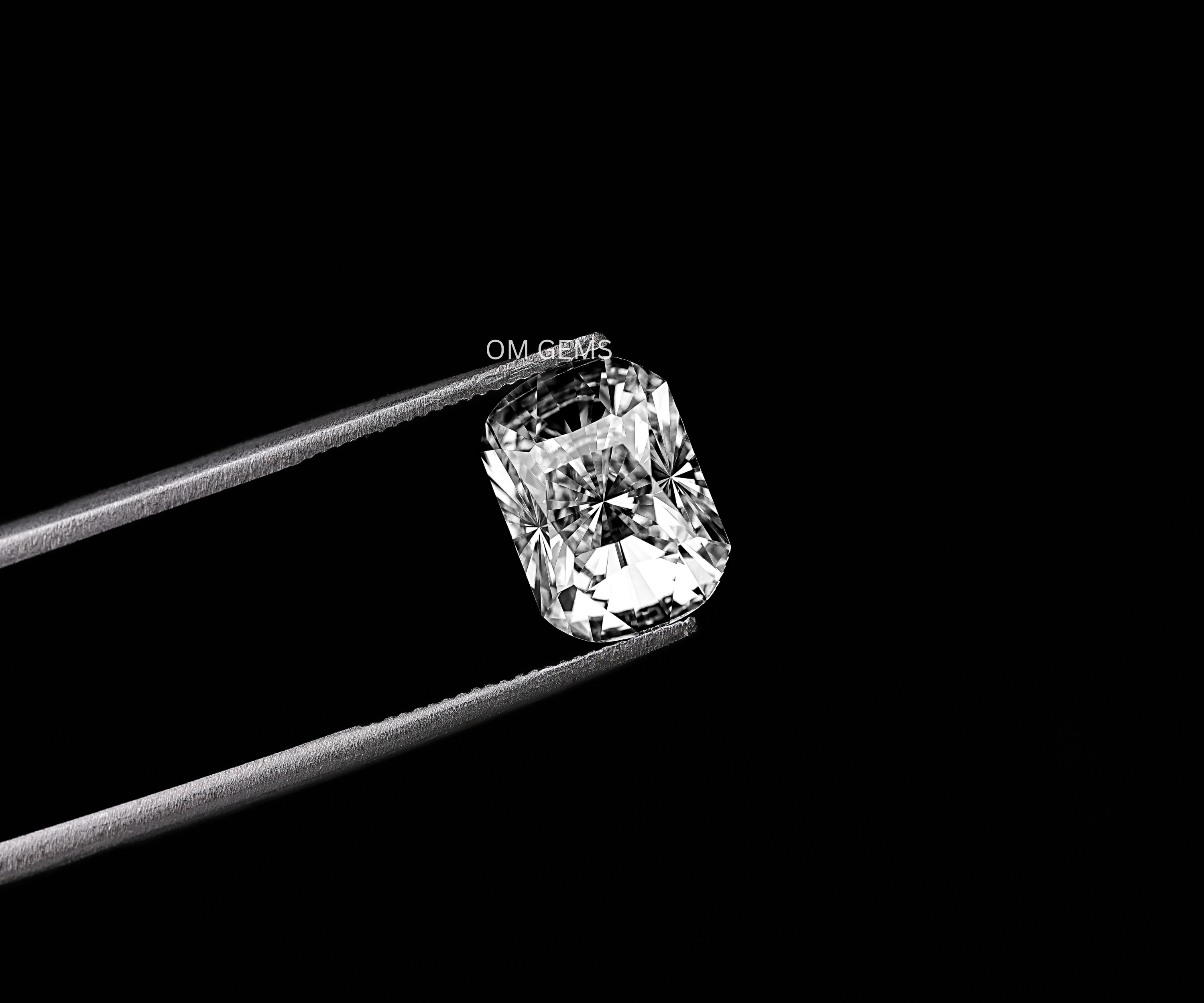 Juxtaposition Cut Cushion Lab Grown Diamond
