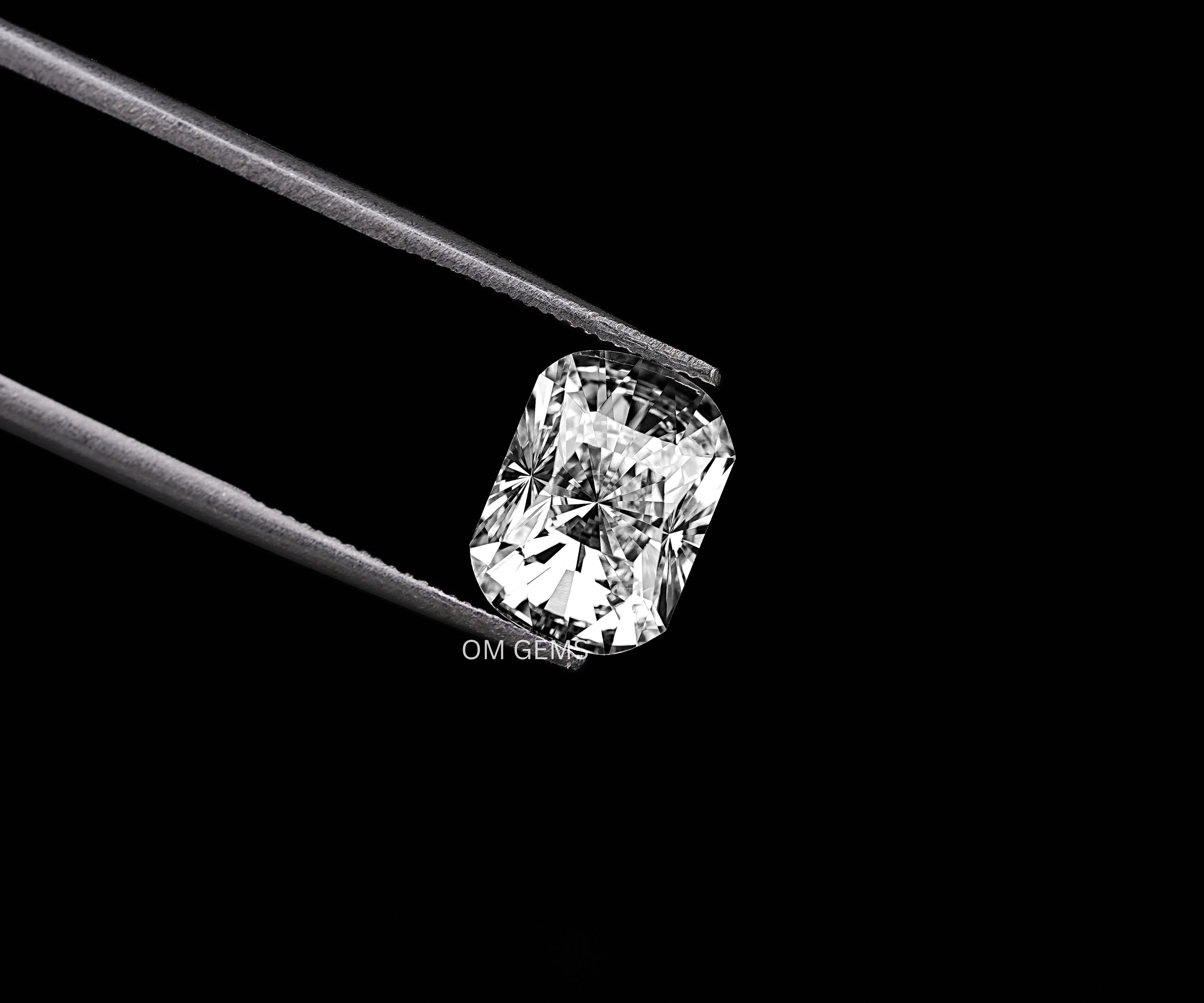 Juxtaposition Cut Cushion Lab Grown Diamond