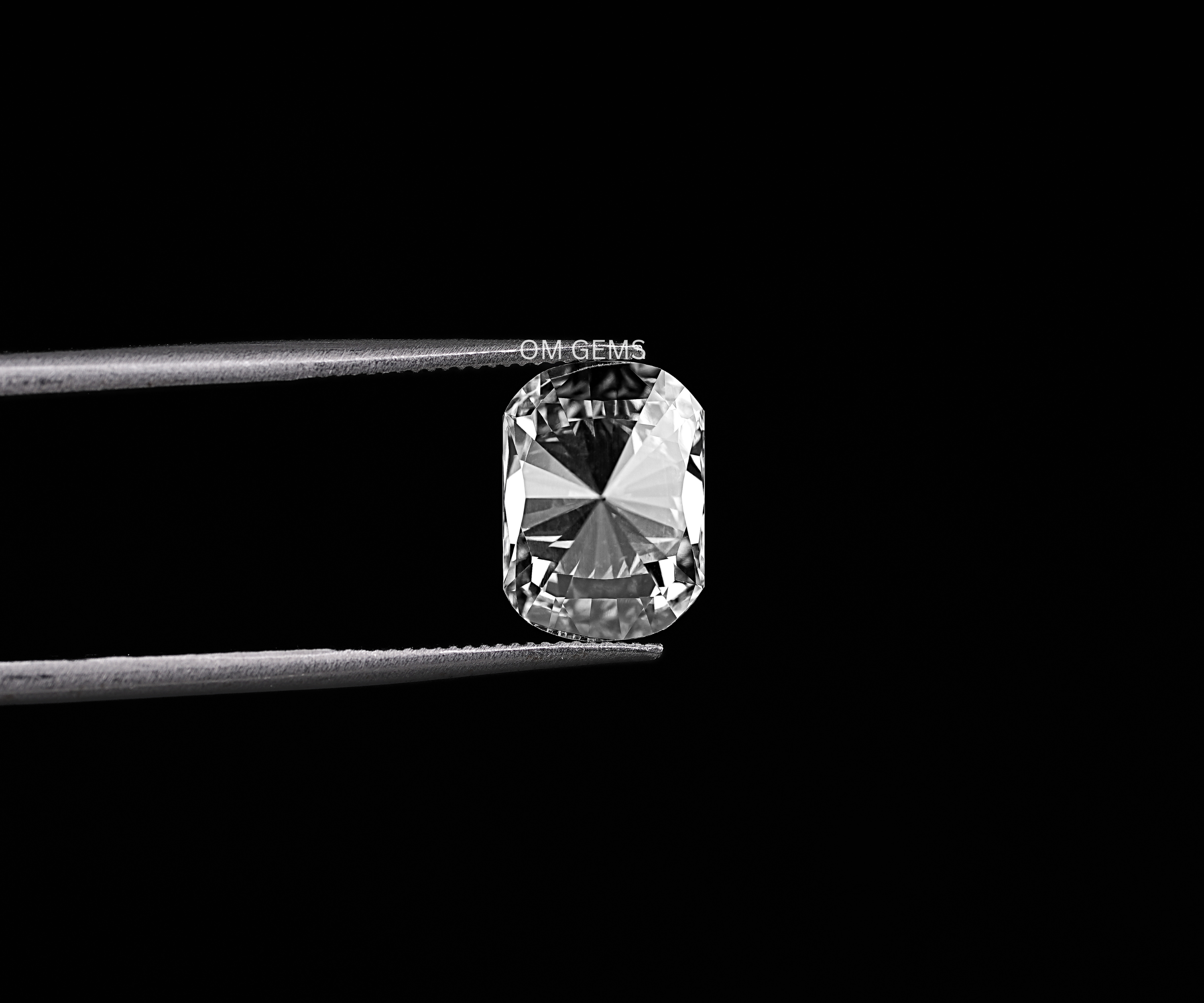 Juxtaposition Cut Cushion Lab Grown Diamond