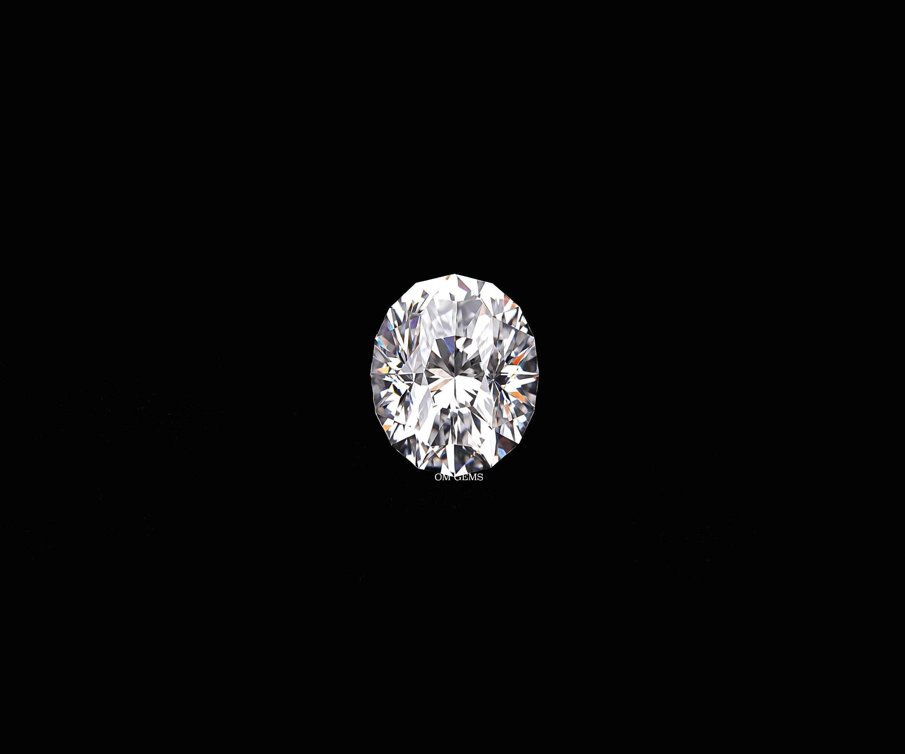 Lab Created Feceting Lesson Cut Loose Diamond