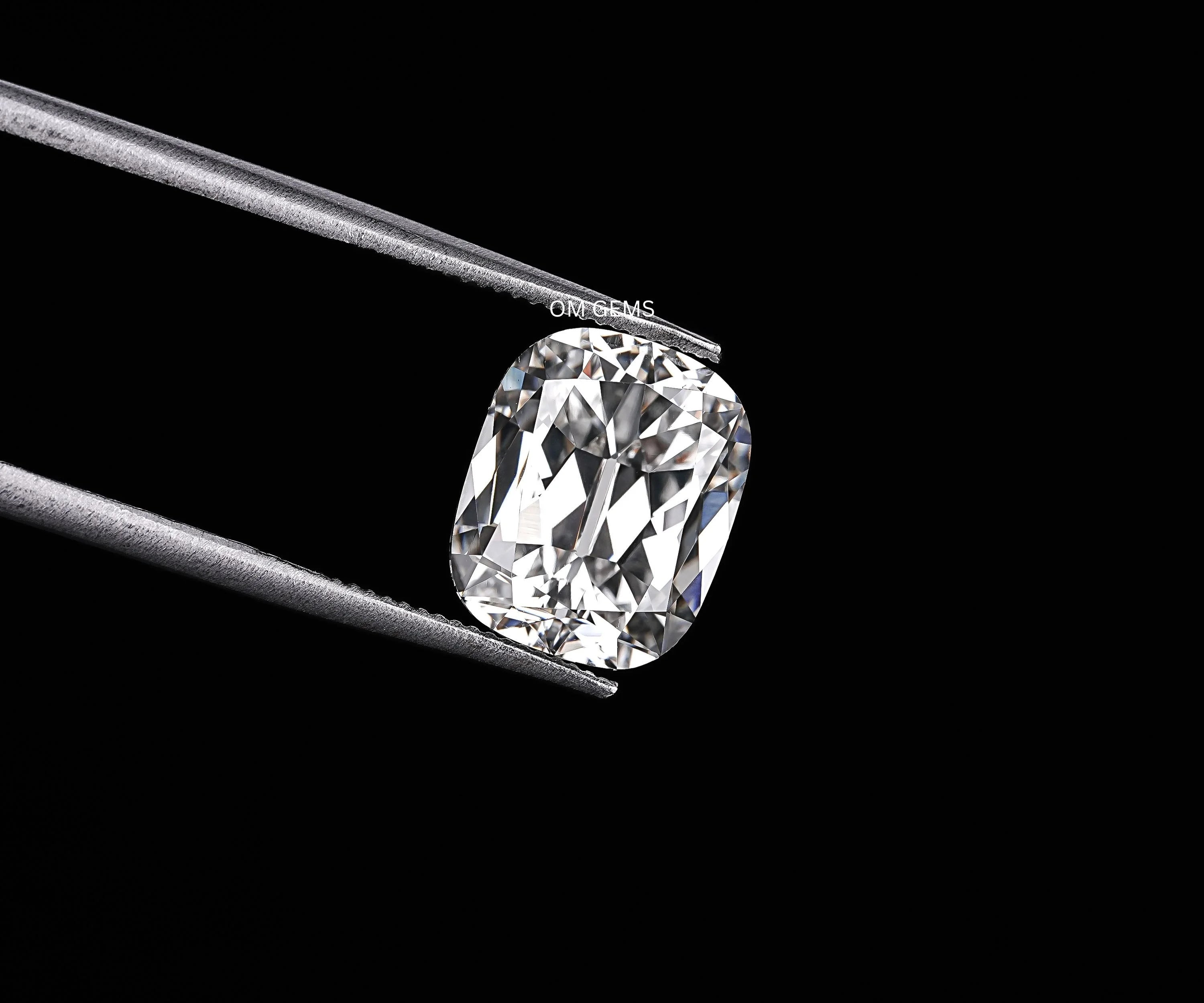 Lab Grown Old Cut Cushion Loose Diamond