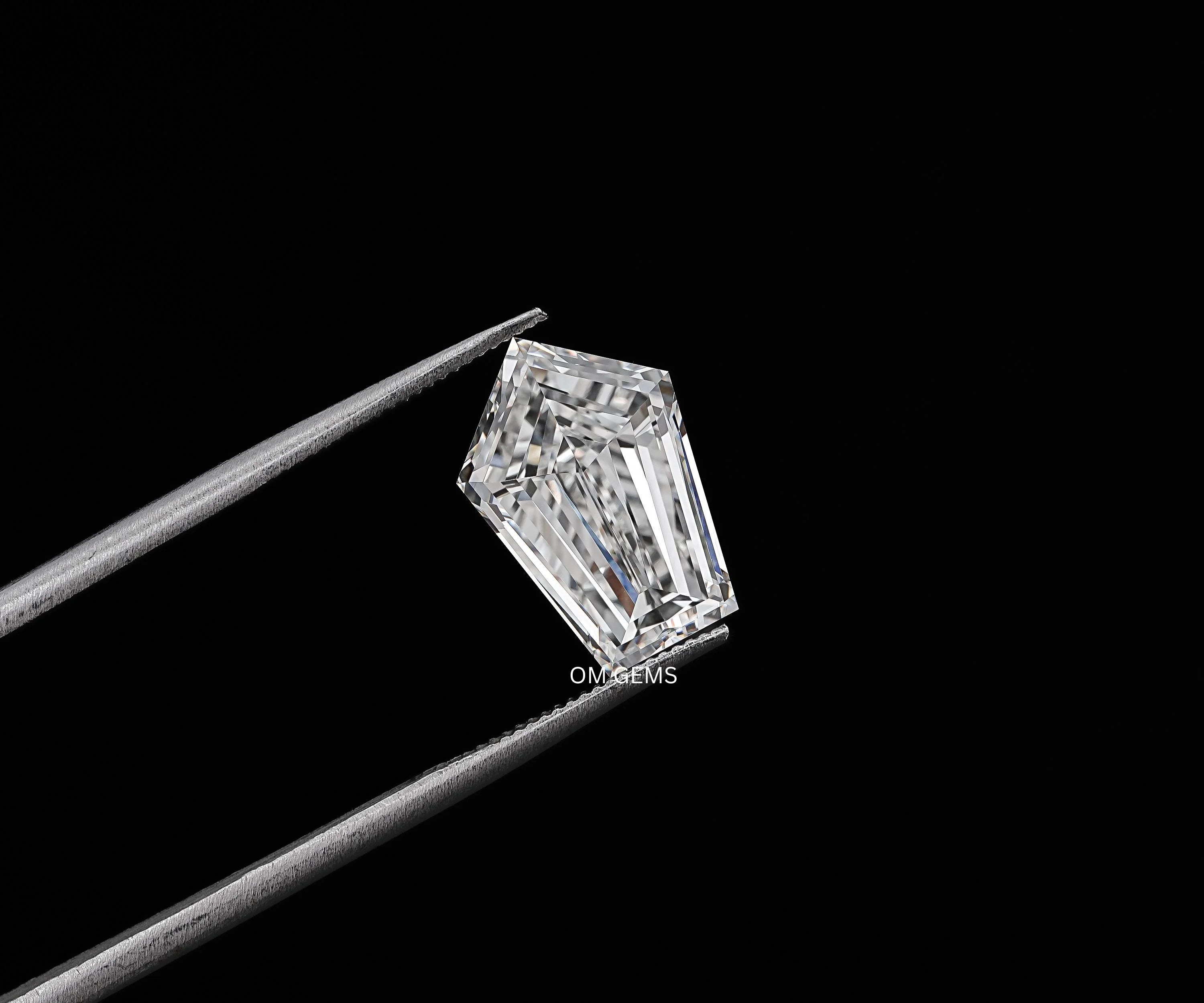 Lab Grown Shield Cut Loose Diamond