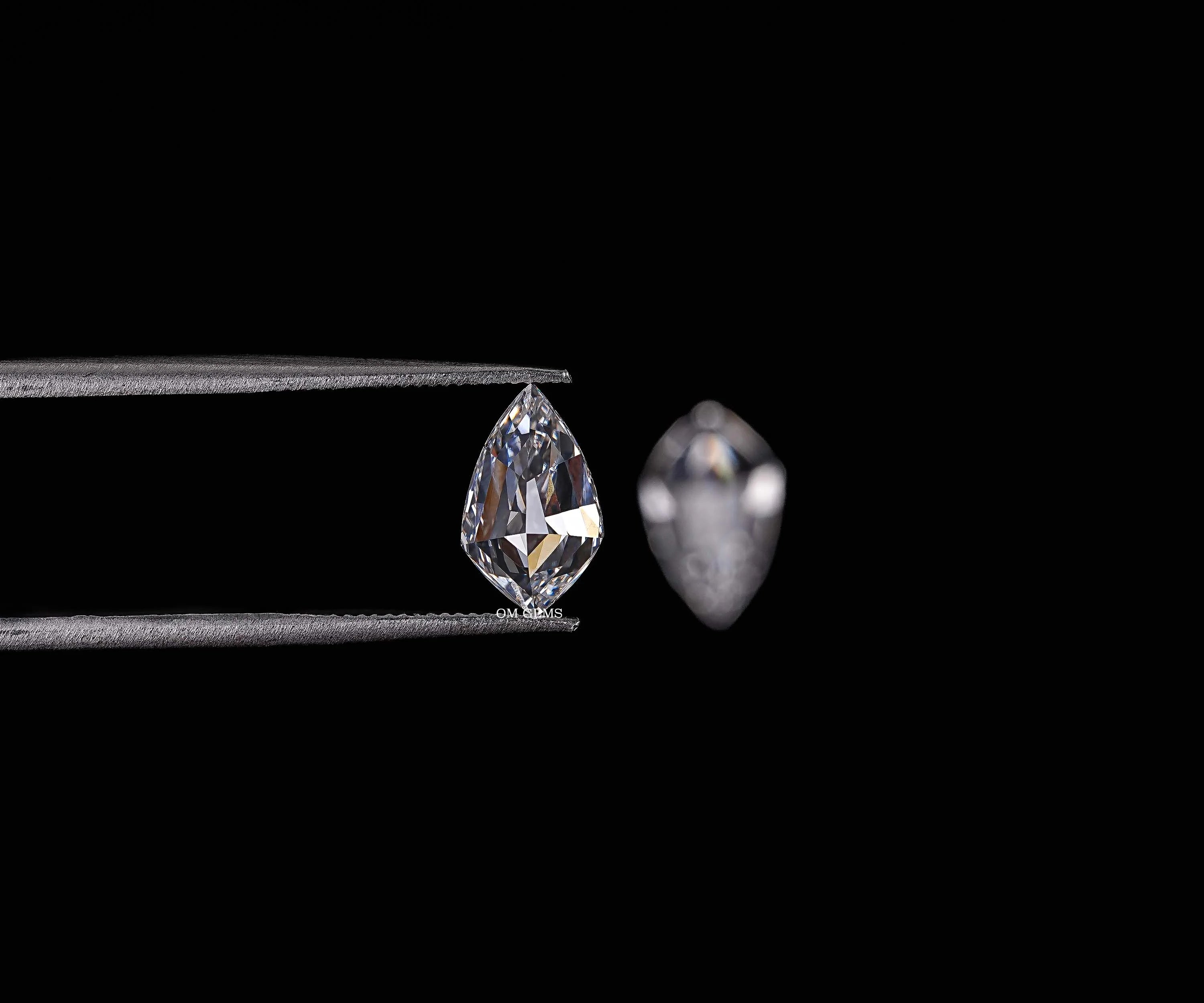 Shield Cut Lab Grown Loose Diamond Matching Pair
