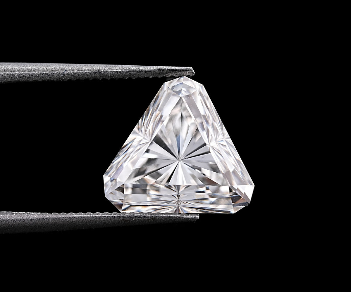 2.10 Carat Trillion Brilliant Cut Lab Created Loose Diamond