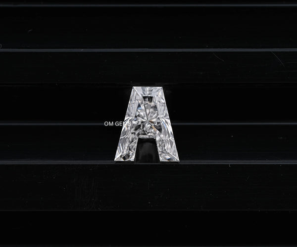 Letter A Alphabet Brilliant Cut Lab Created Initial Diamond