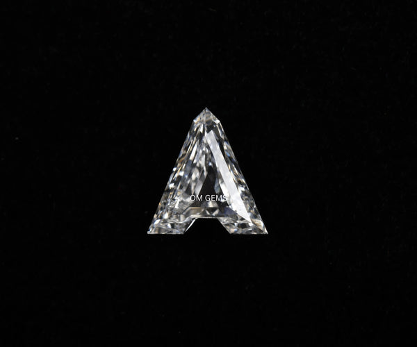 Letter A Alphabet Brilliant Cut Lab Grown Initial Diamond