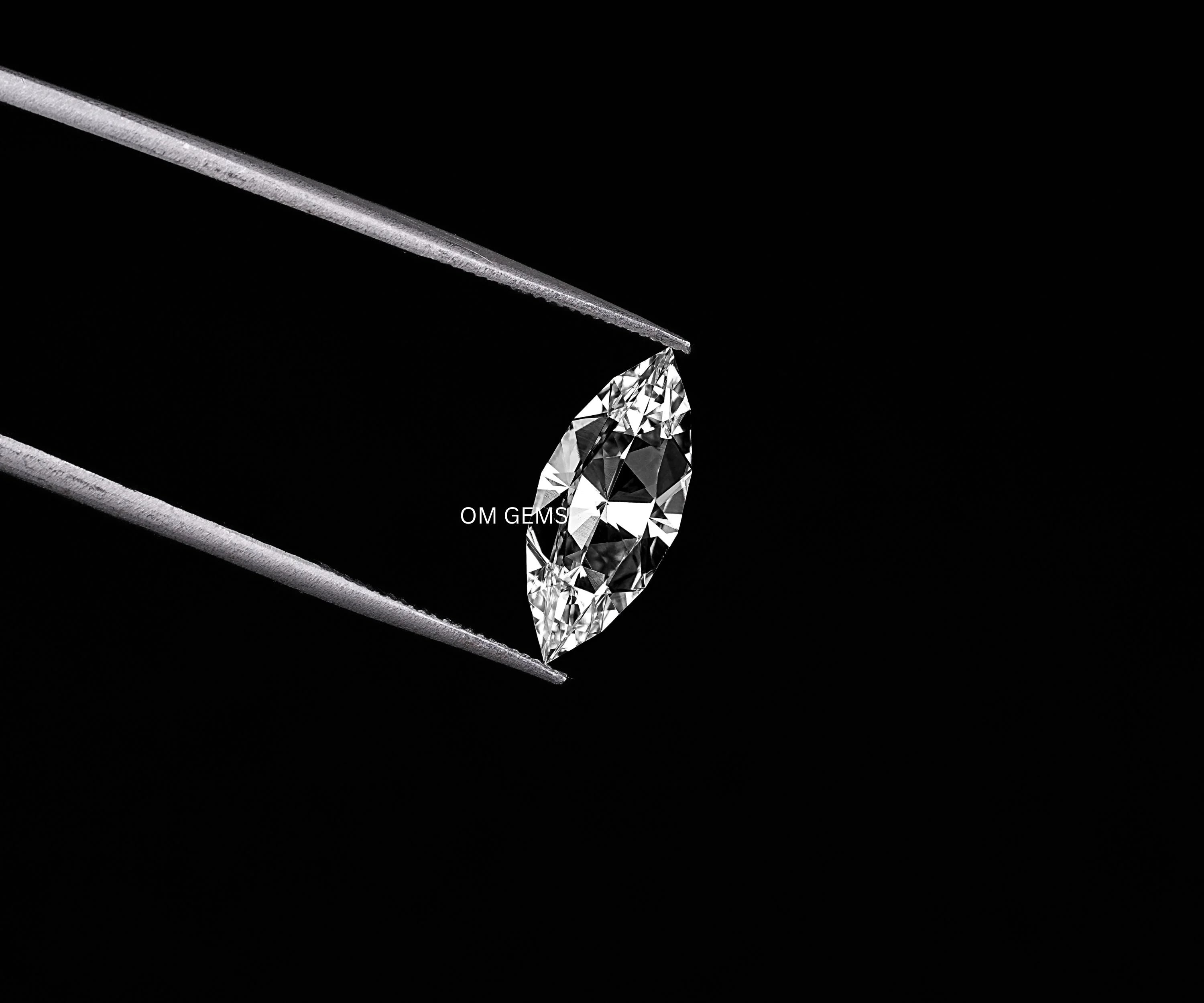 Marquise Cut Lab Loose Diamond