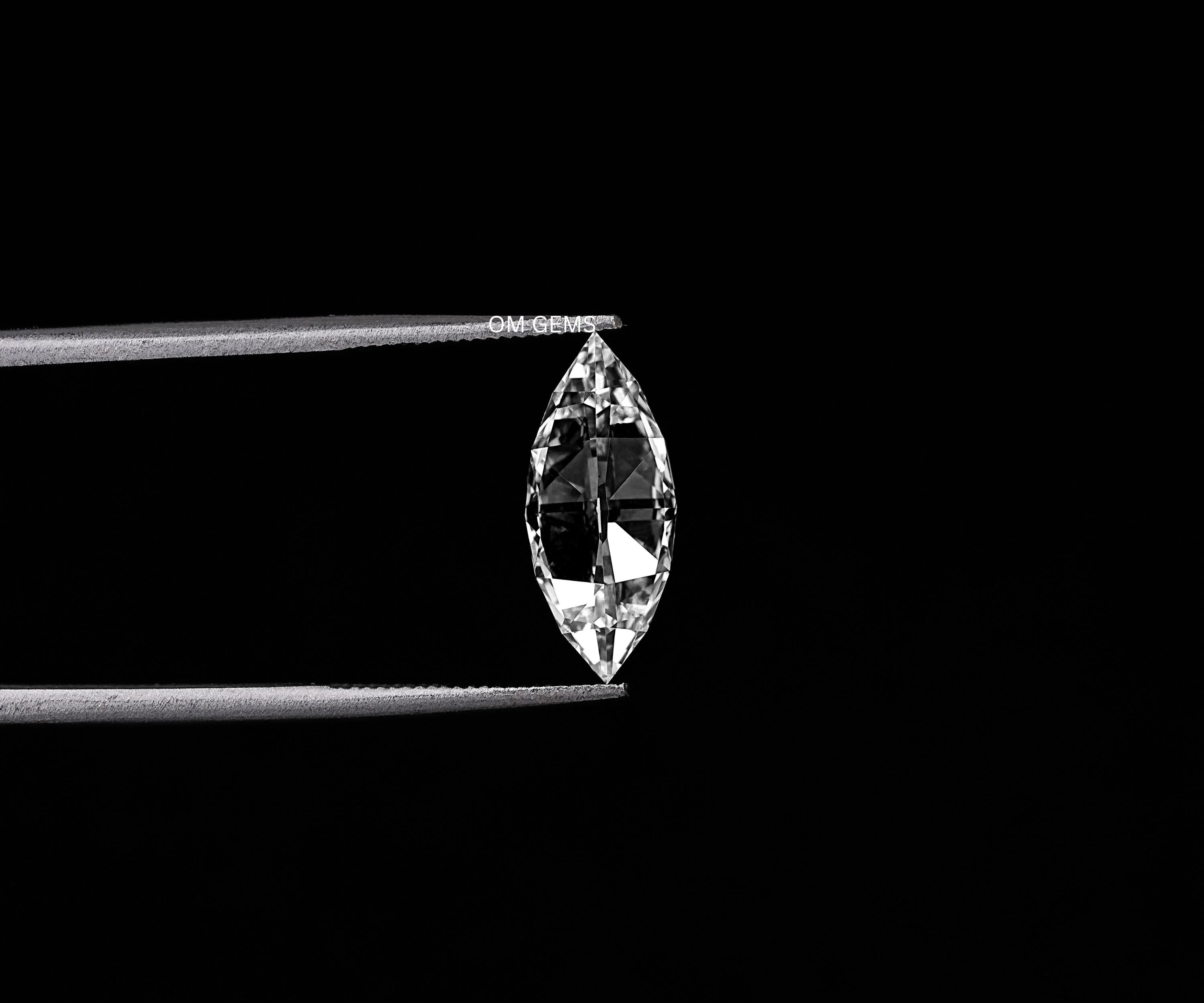 Marquise Cut Lab Loose Diamond