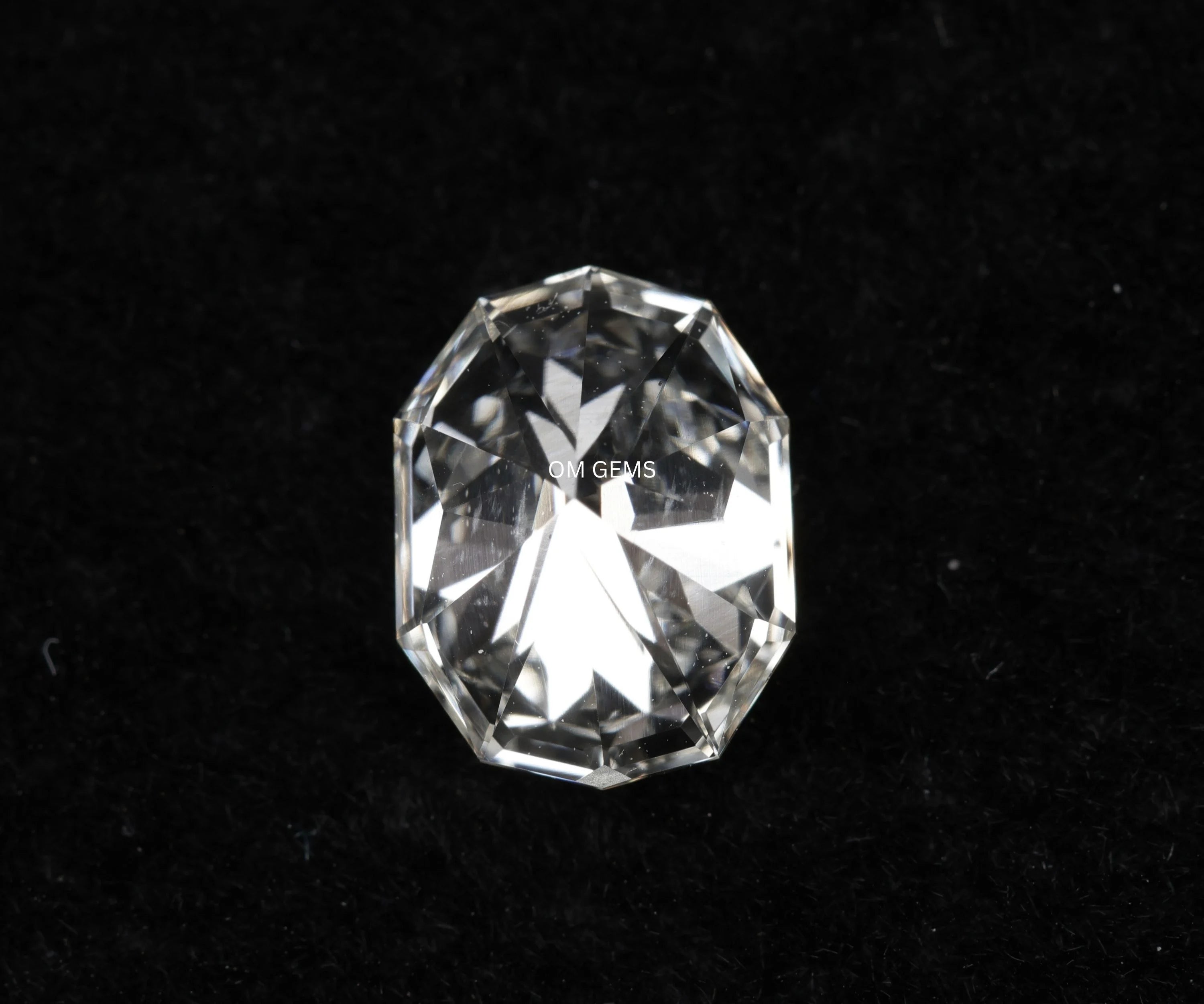 Octagon Cut Lab Created Diamond