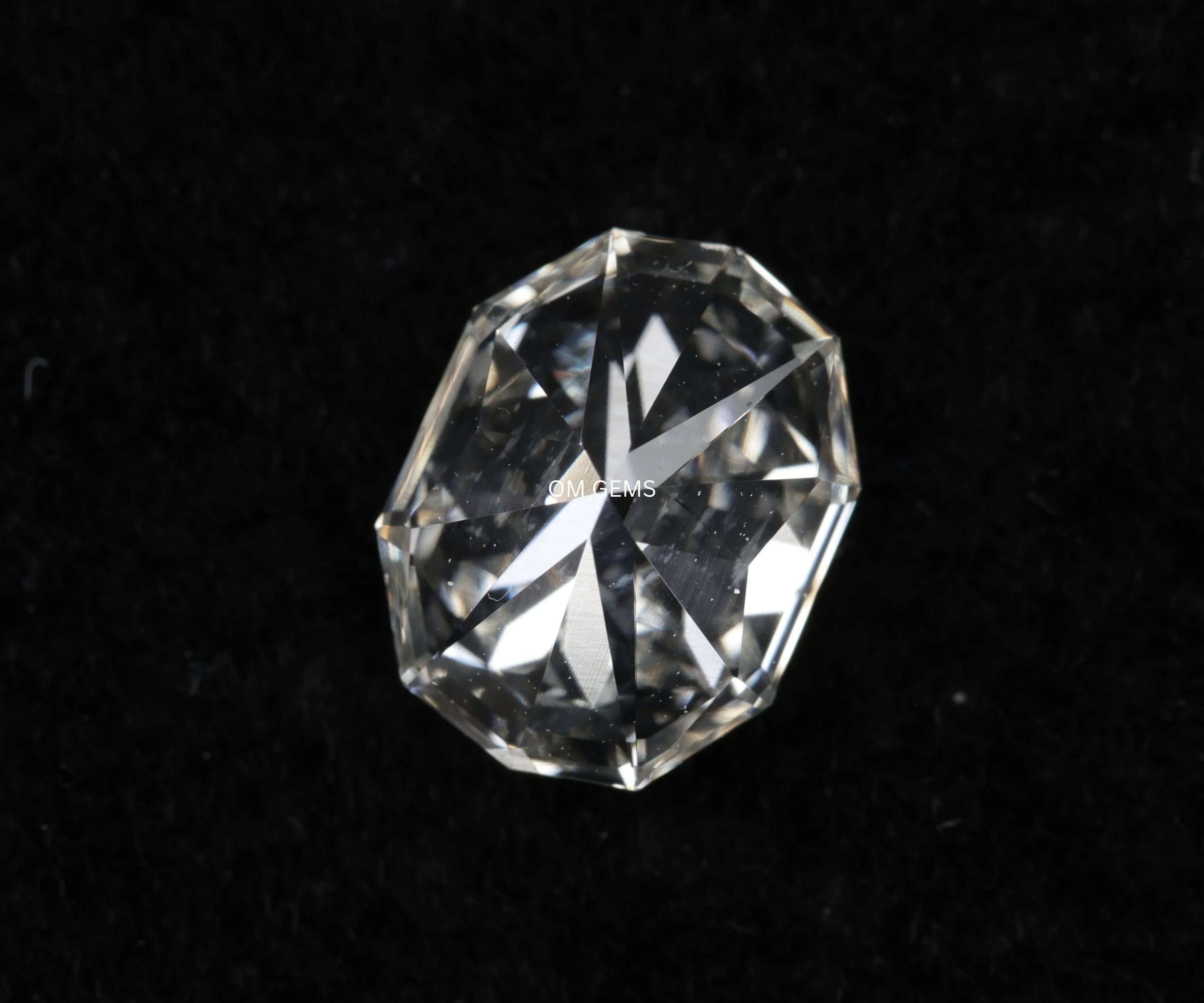 Octagon Cut Lab Created Diamond