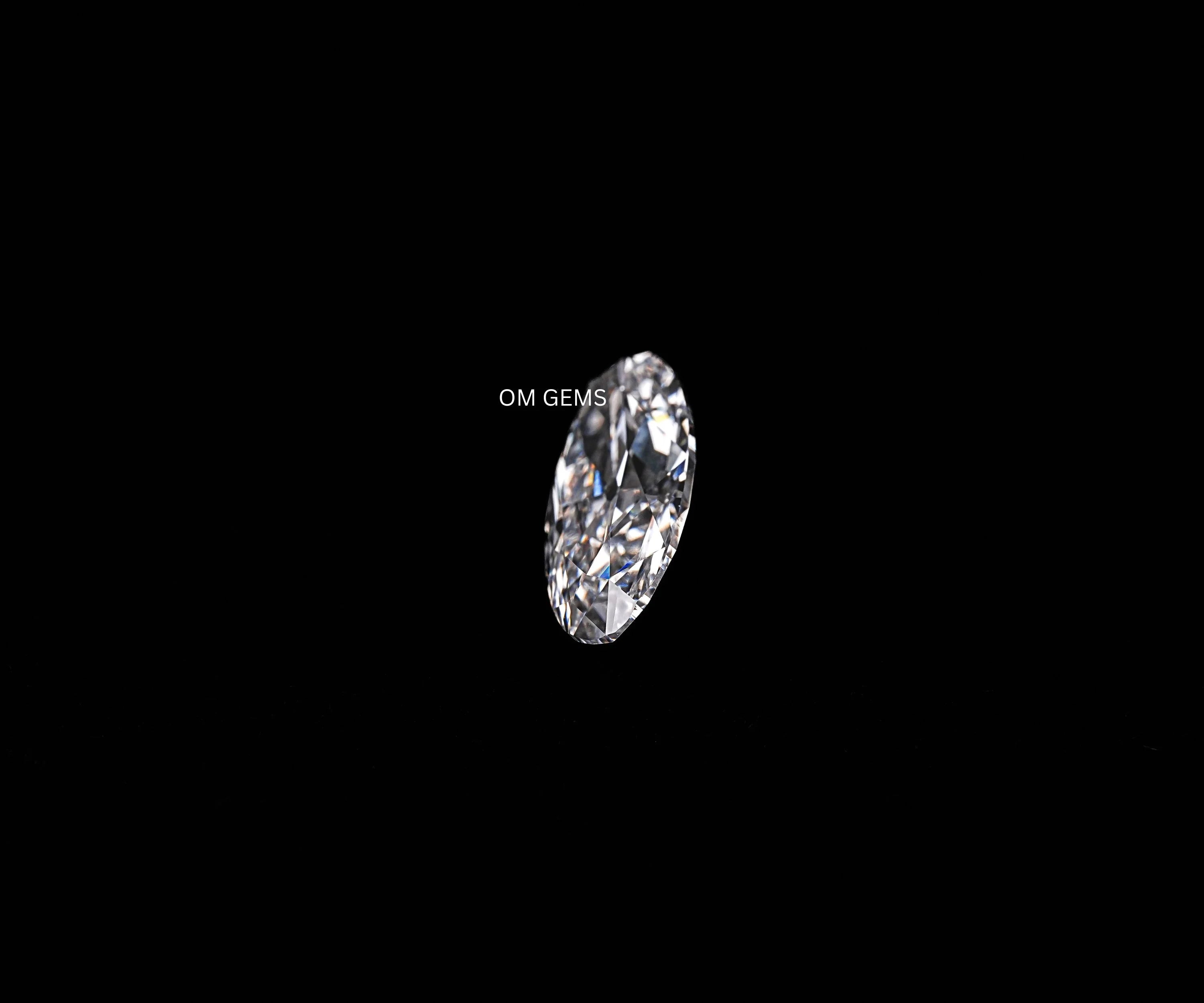 Old Mine Moval Cut Lab Grown Diamond