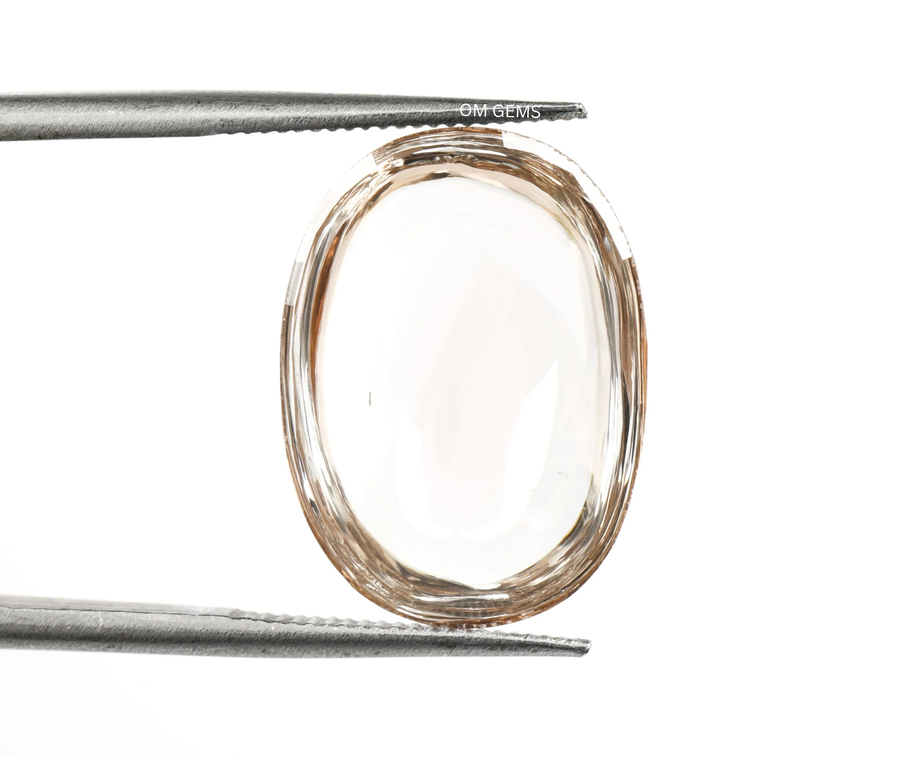 Oval Cut Champagne Lab Created Loose Diamond