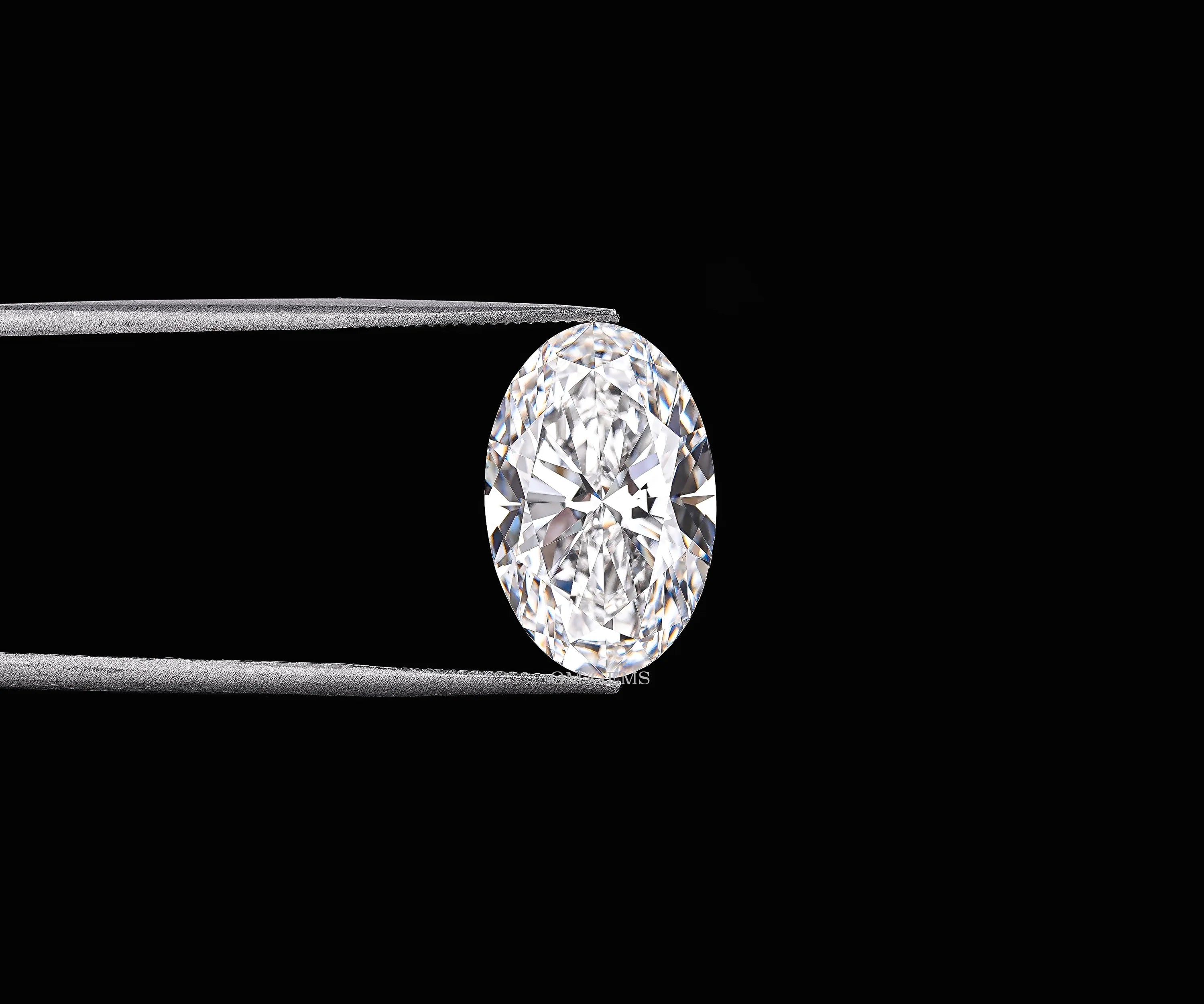5.07 CT Oval Cut IGI Certified Lab Grown Diamond