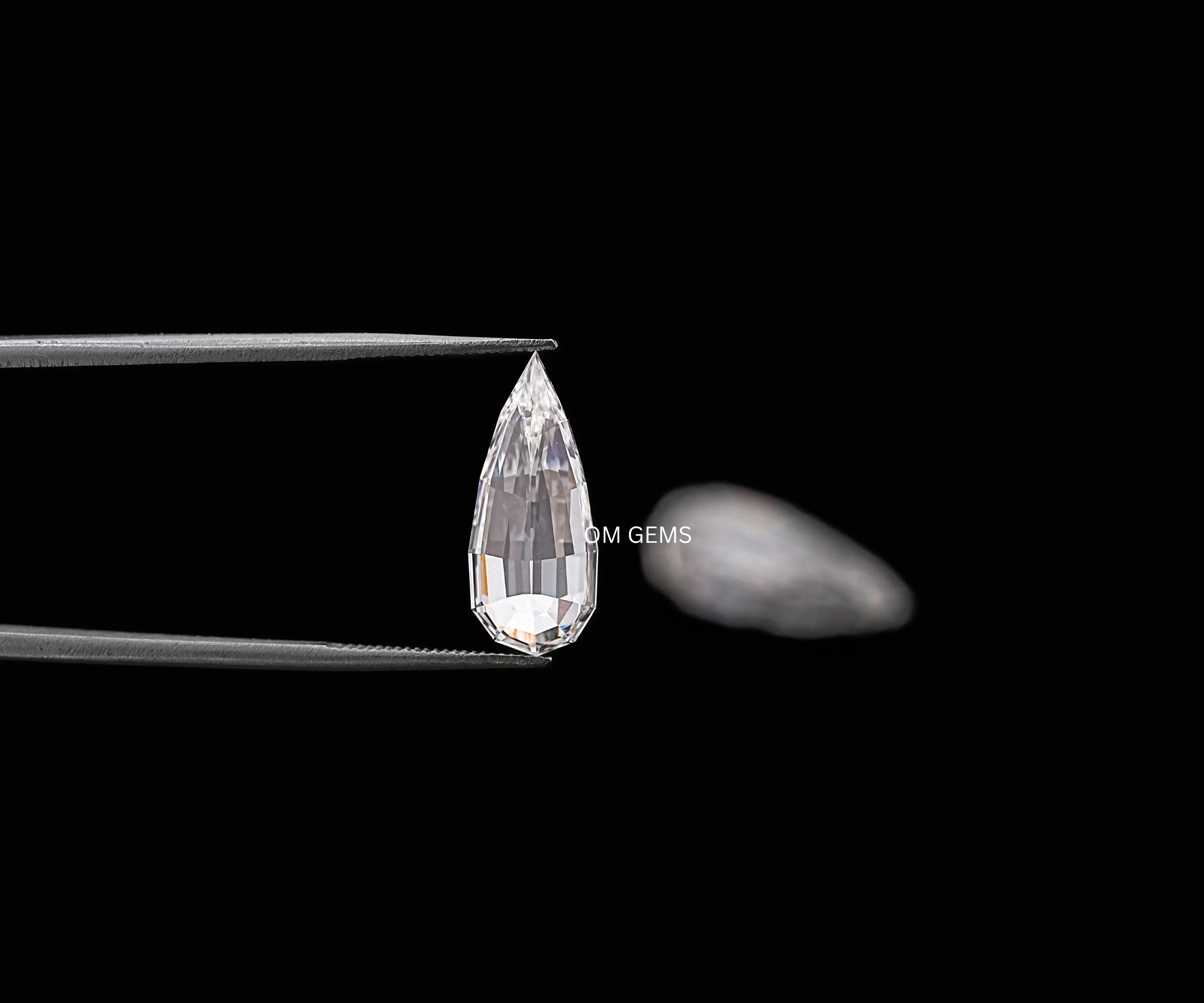 Pear Cut Lab Grown Diamond Matching Pair