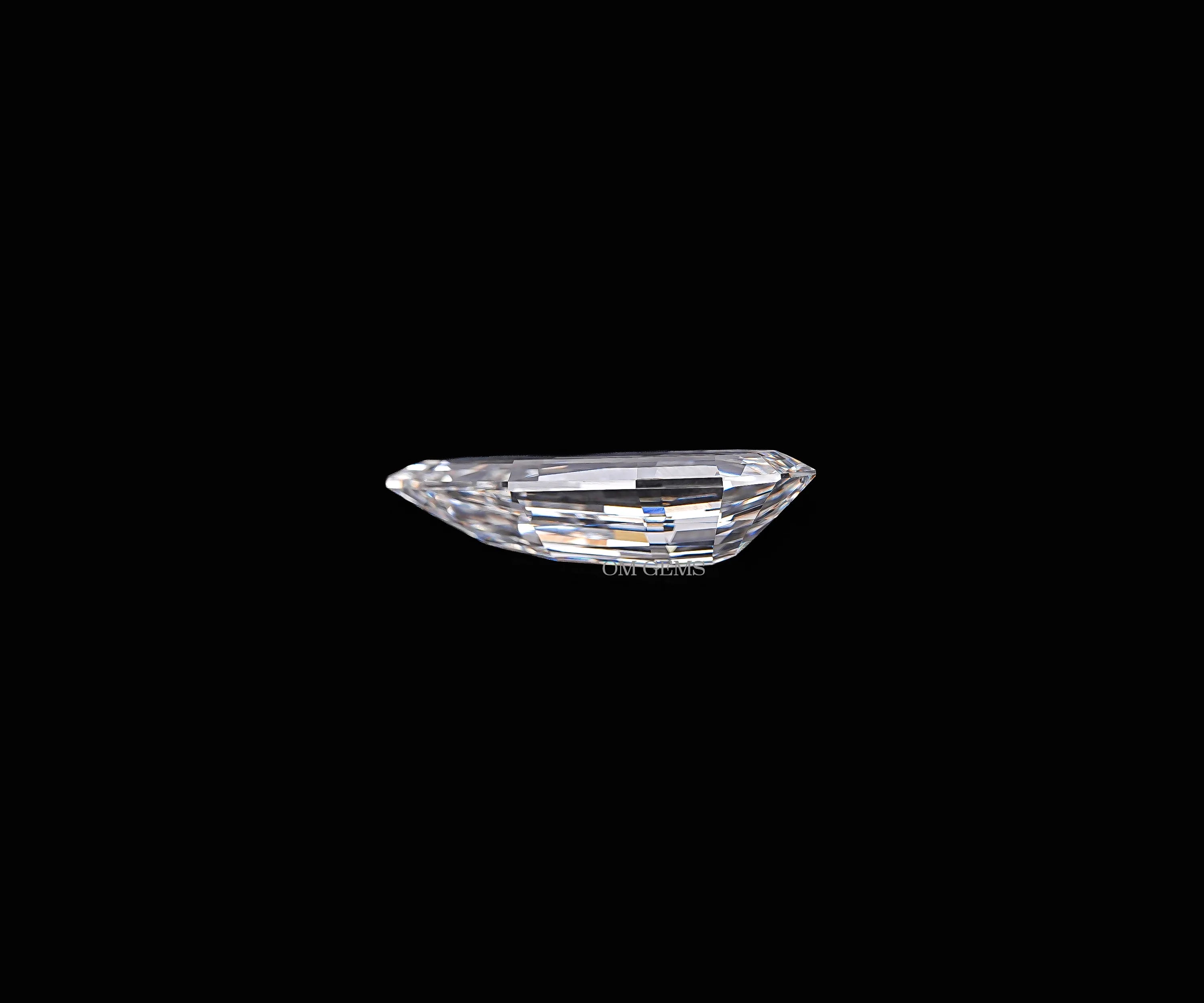 Step Cut Pear Lab Grown Diamond Loose Diamond