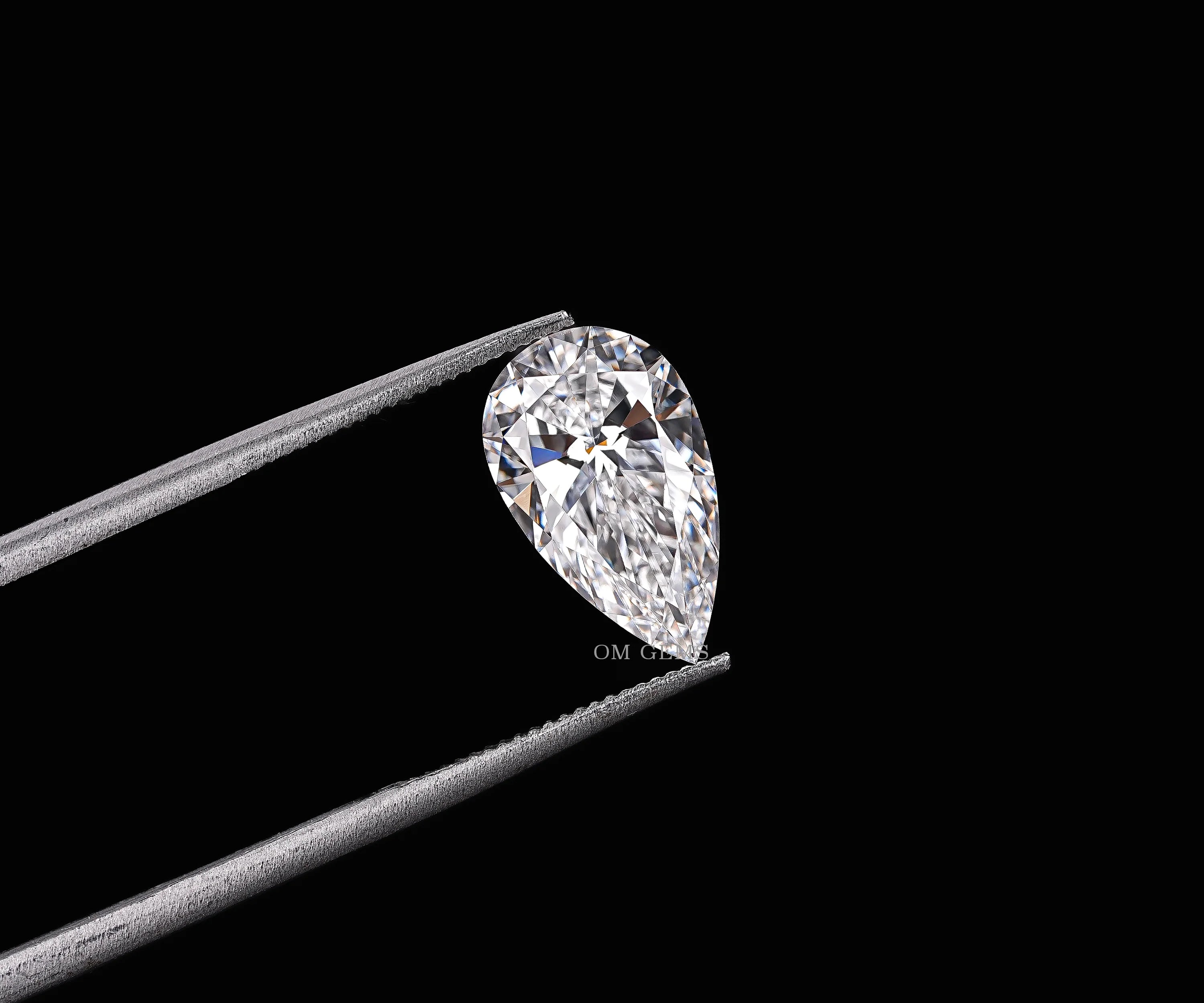1.54 CT, Pear Cut IGI Certified Lab Grown Loose Diamond