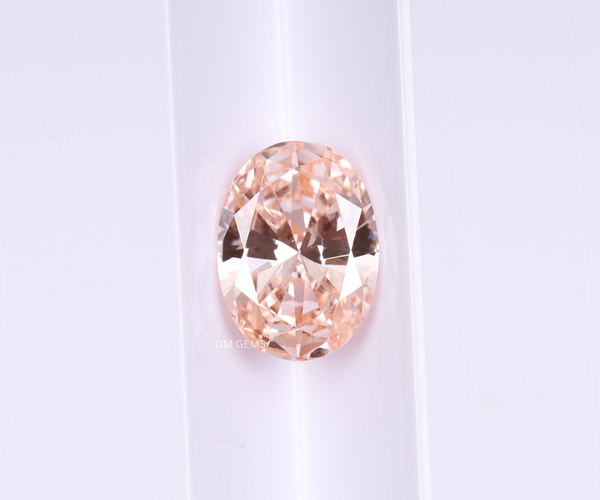 1.03 CT Pink Oval Lab Grown Diamond