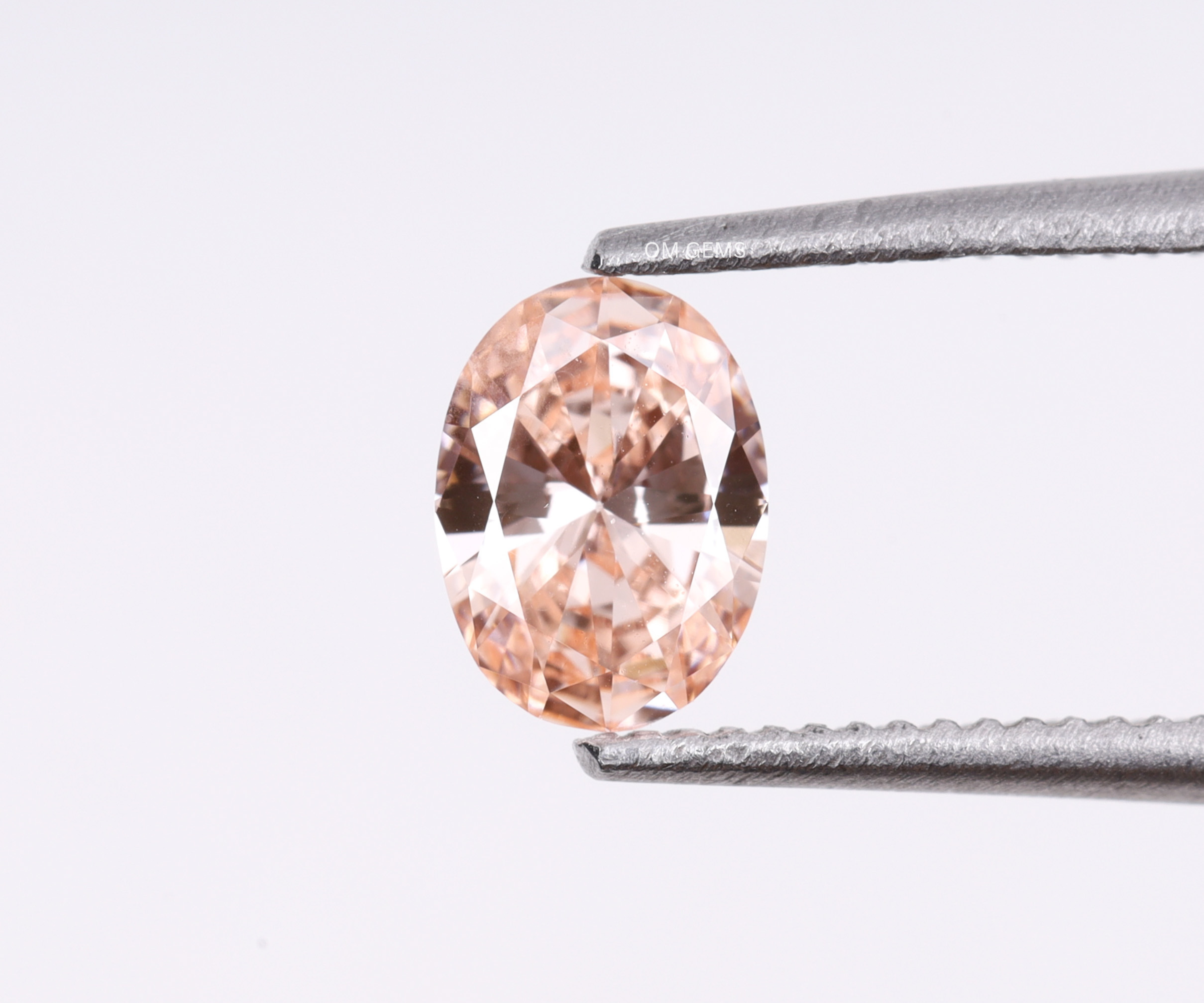 Fancy Pink Oval Shape Lab Grown Diamond