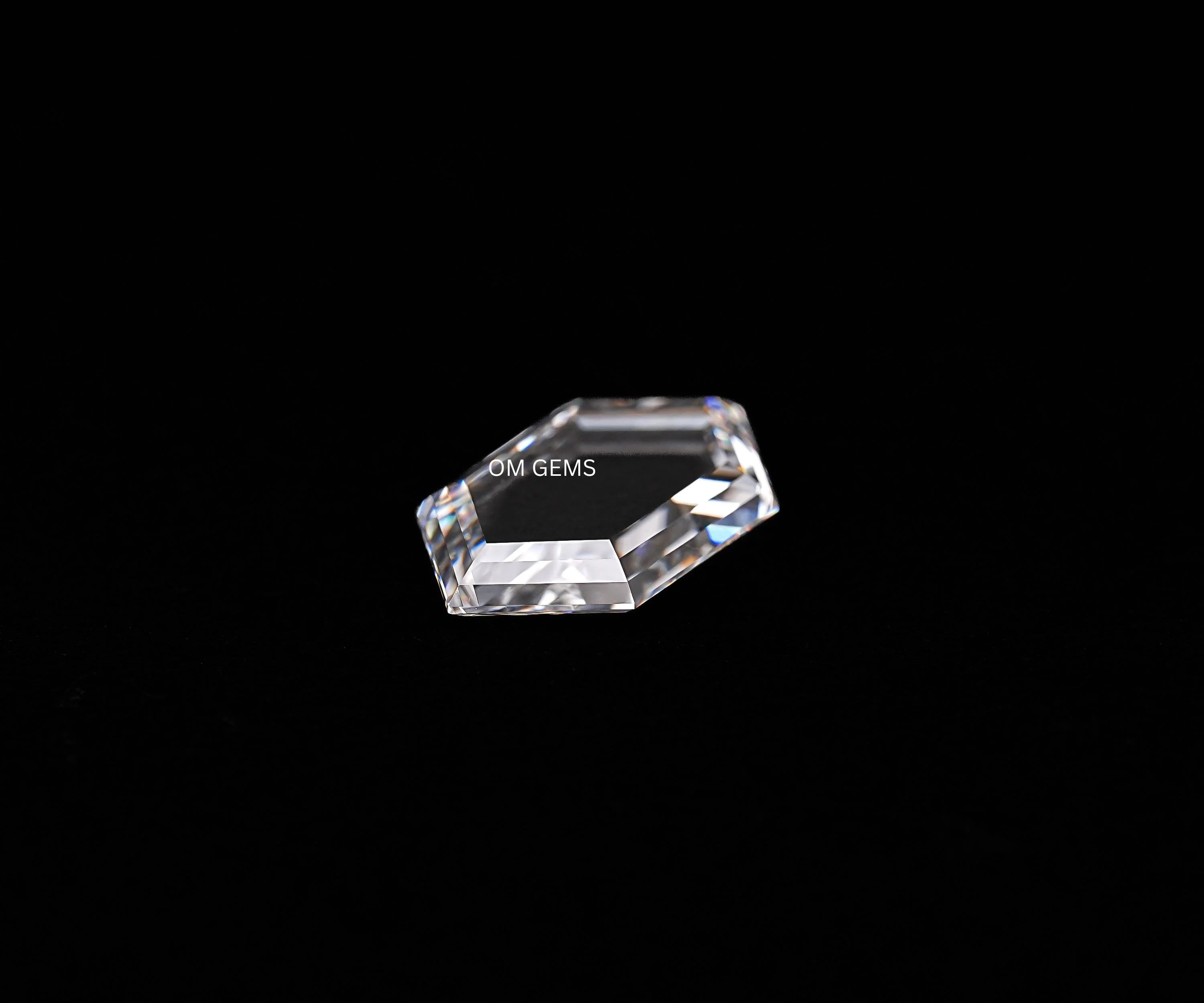 Portrait Hexagon Cut Lab Grown Diamond