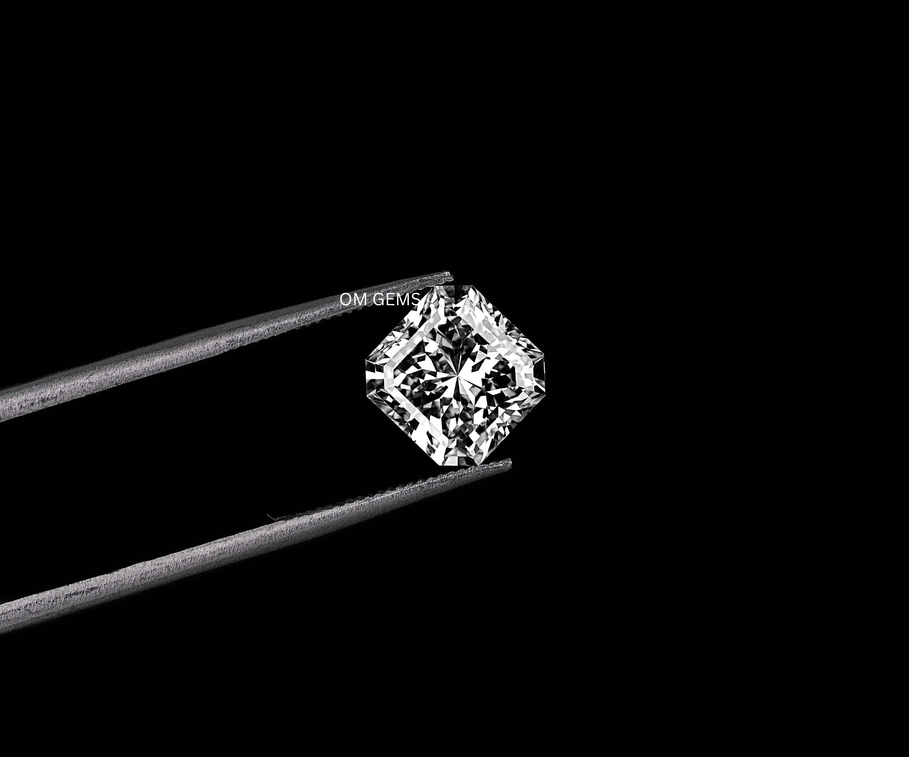 Portuguese Square Emerald Cut Lab Diamond