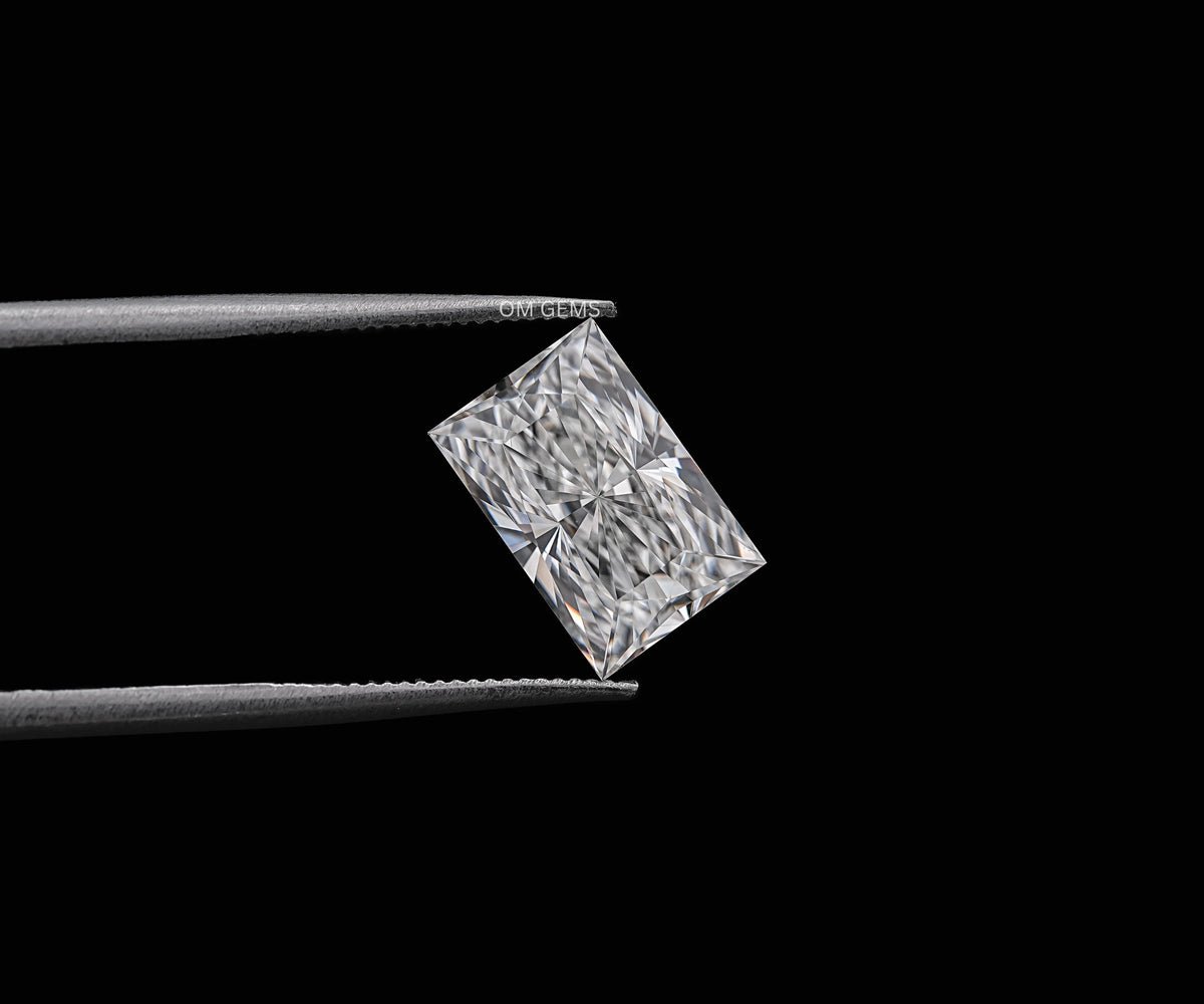 2.08 Carat Elongated Princess Brilliant Cut Lab Grown Loose Diamond