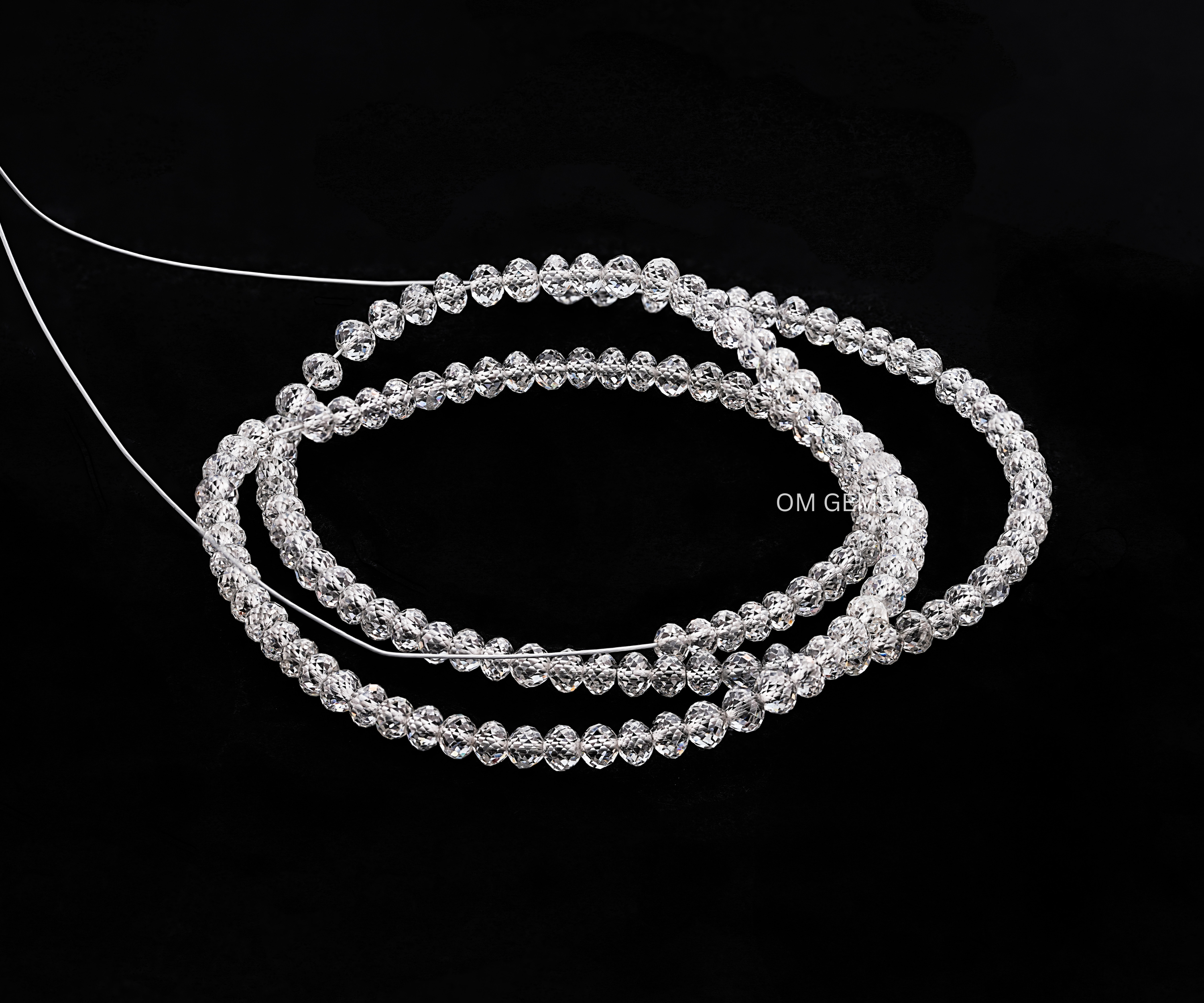 Round Beads Lab Grown Loose Diamonds