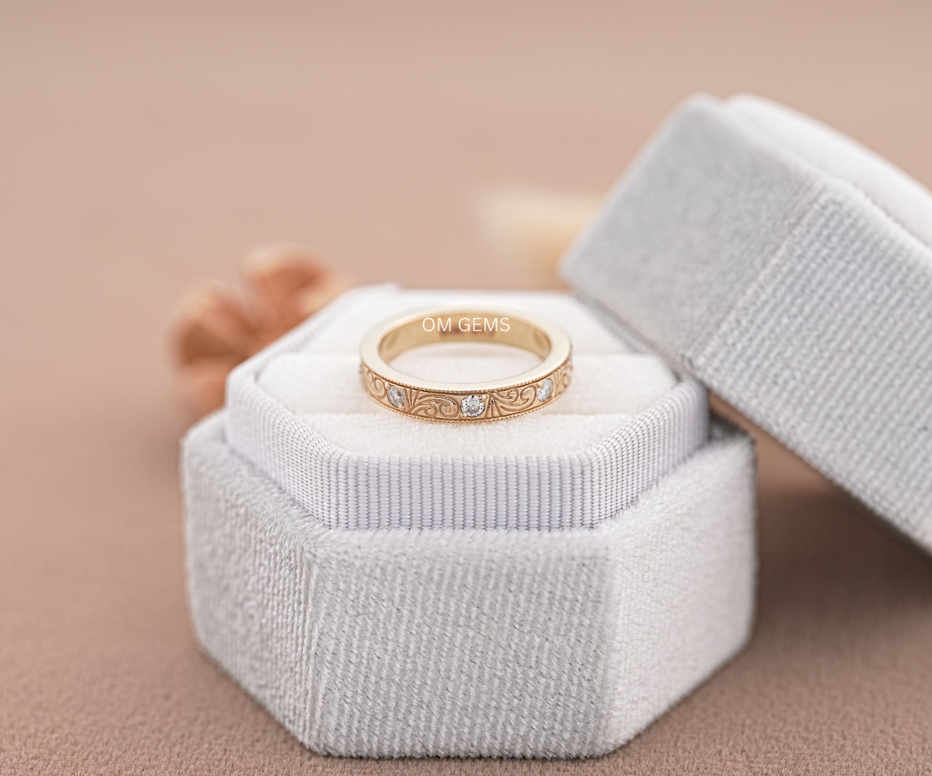 Filigree Wedding Band
