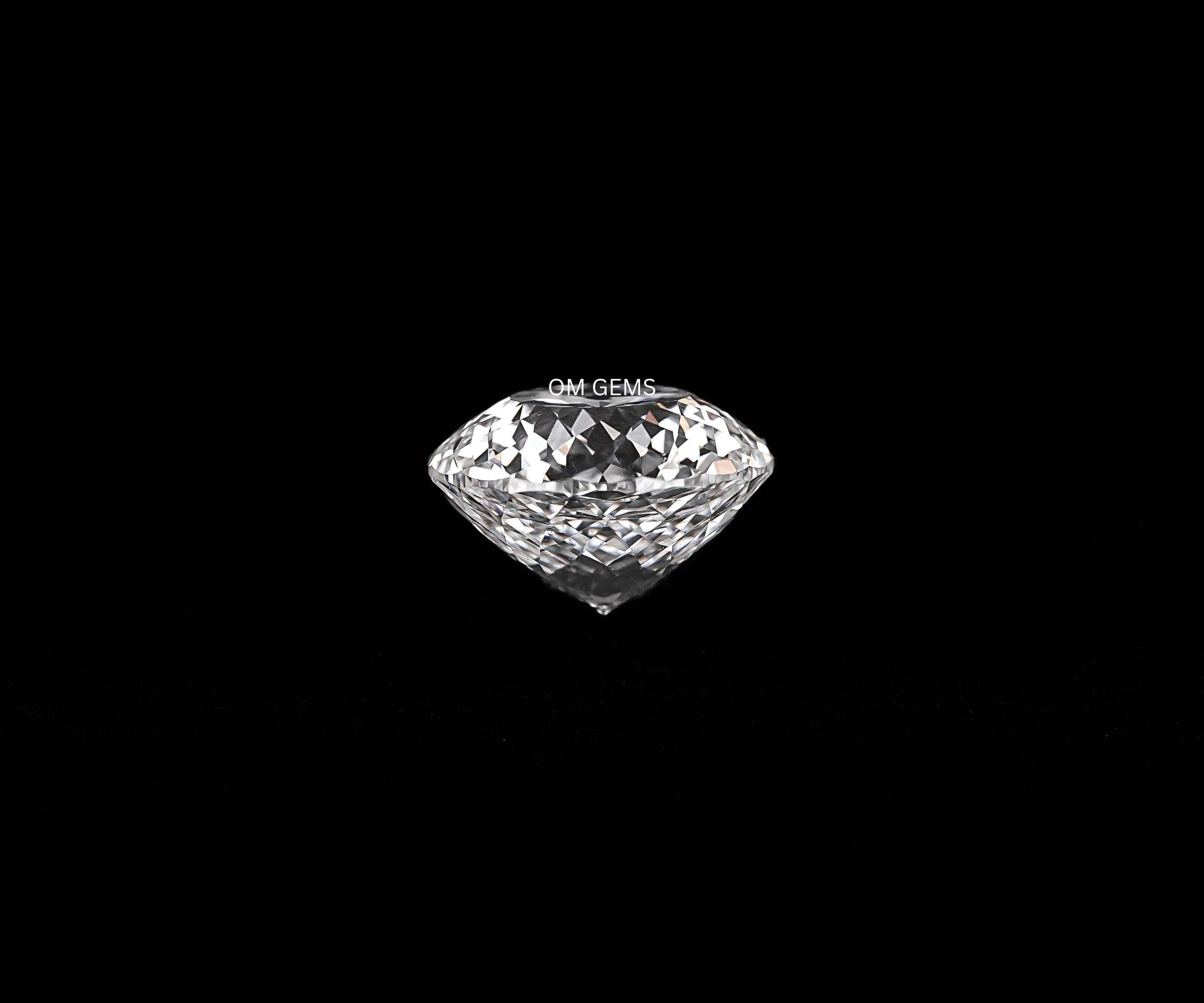 Round Portuguese Cut Lab Grown Diamond