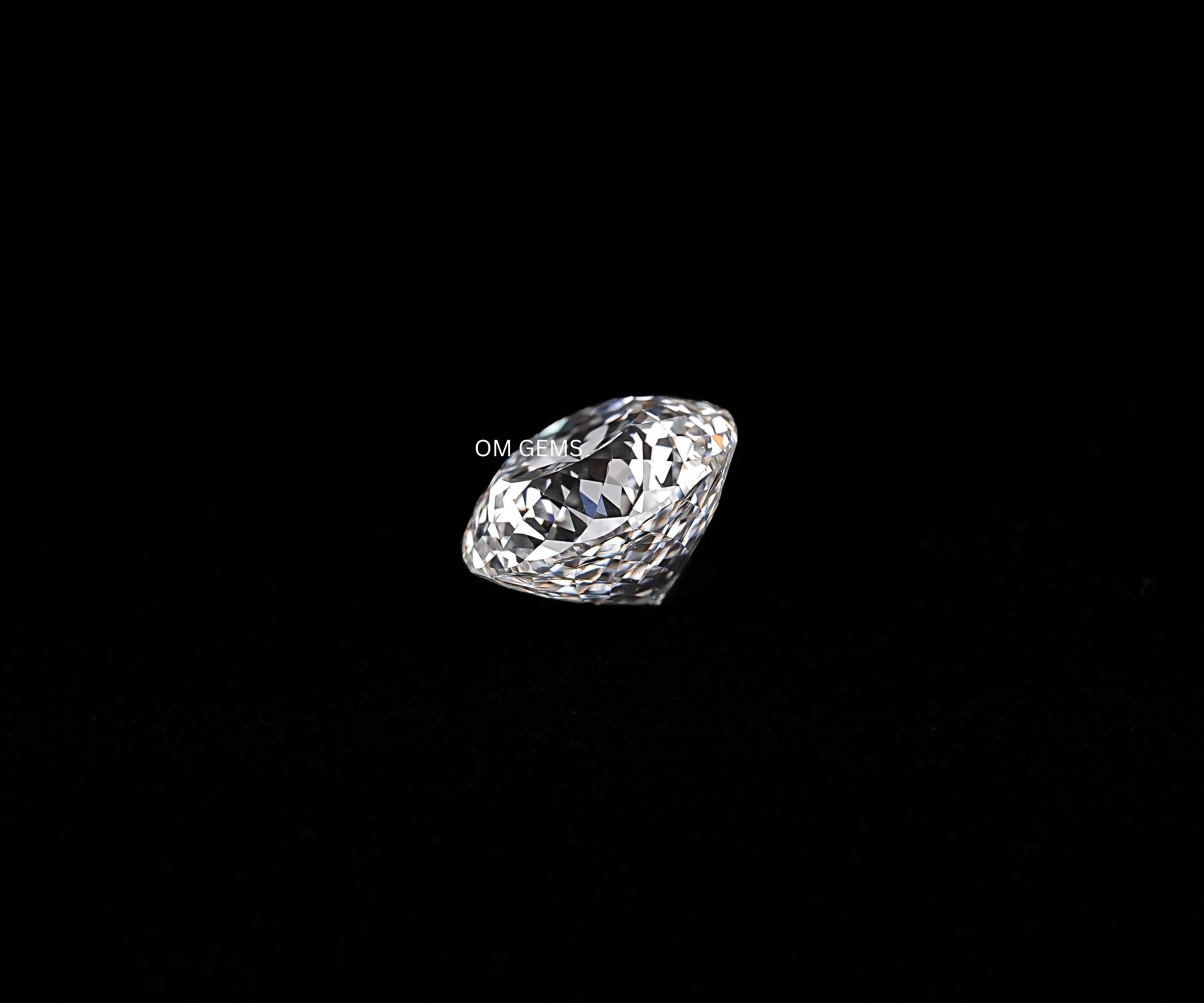 Round Portuguese Cut Lab Grown Diamond