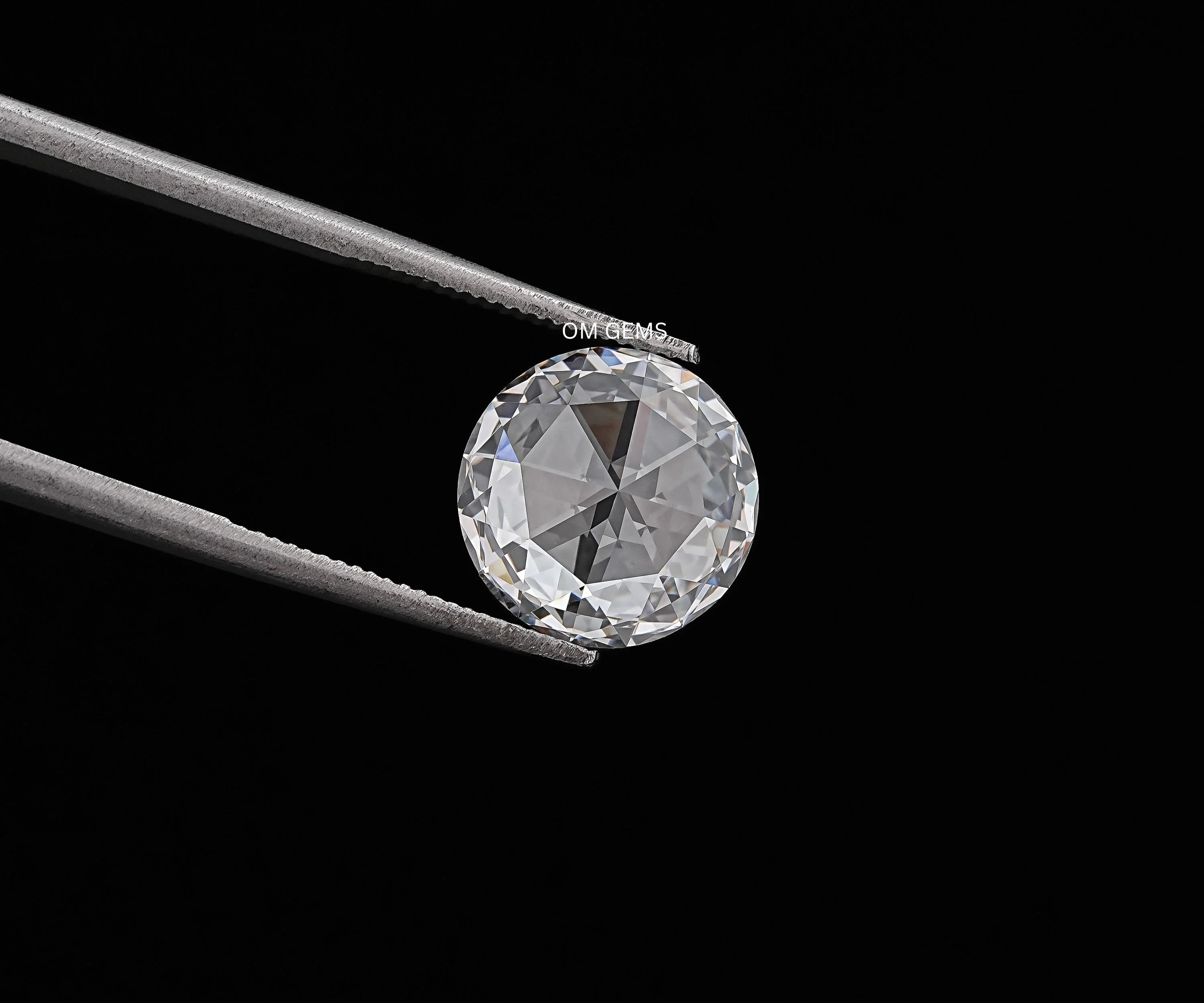 Round Rose Cut Lab Grown Diamond