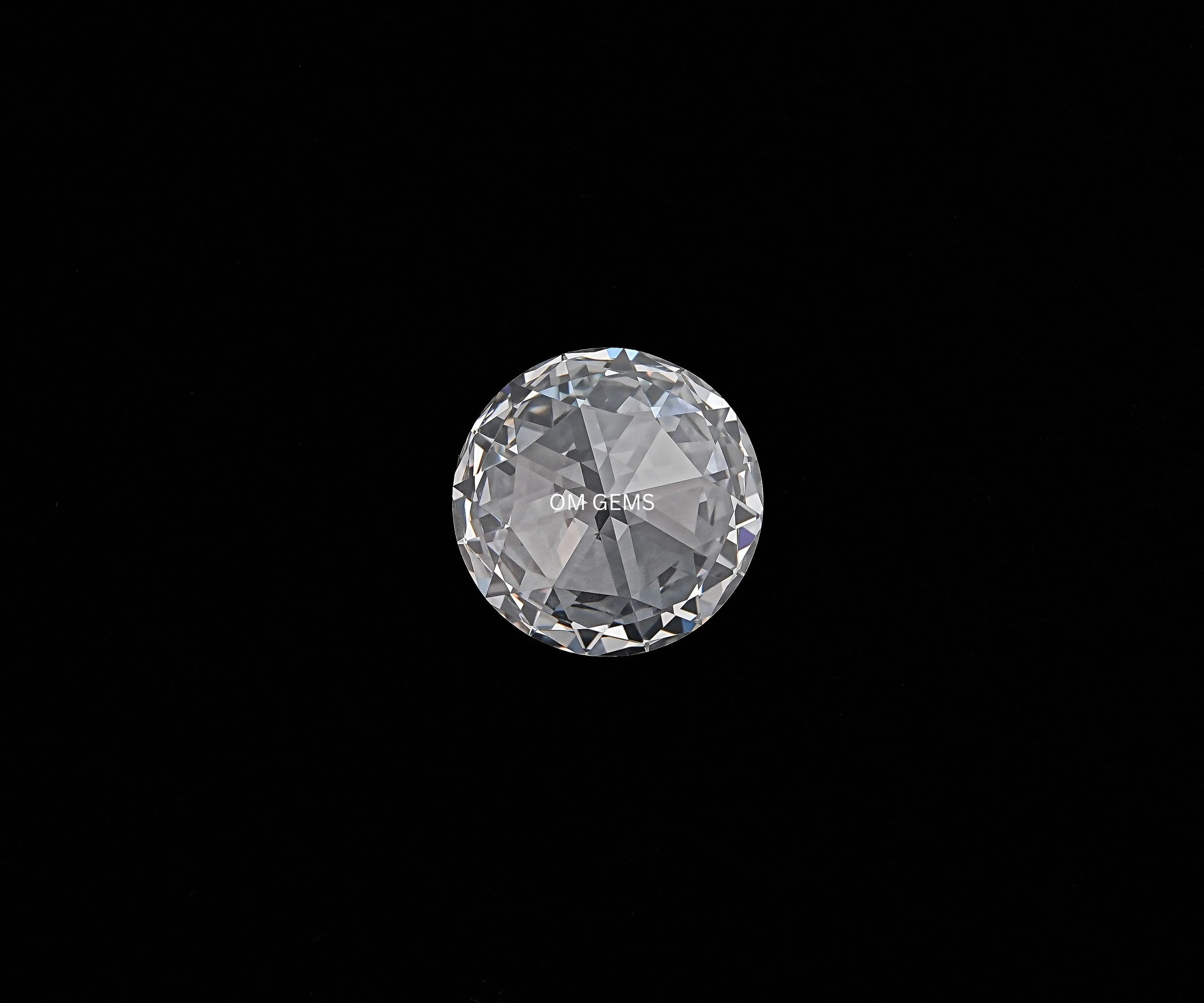 Round Rose Cut Lab Grown Diamond