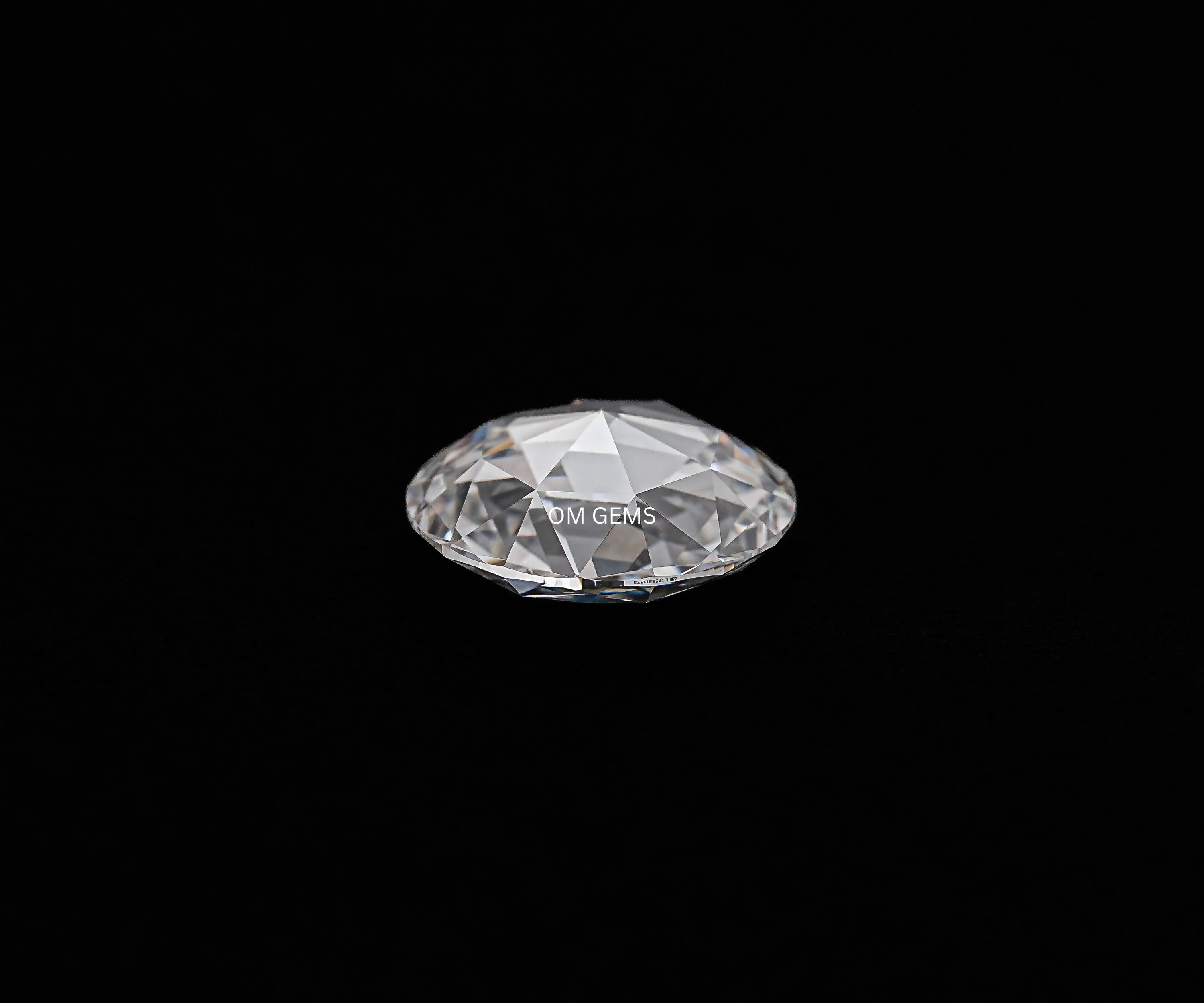 Round Rose Cut Lab Grown Diamond