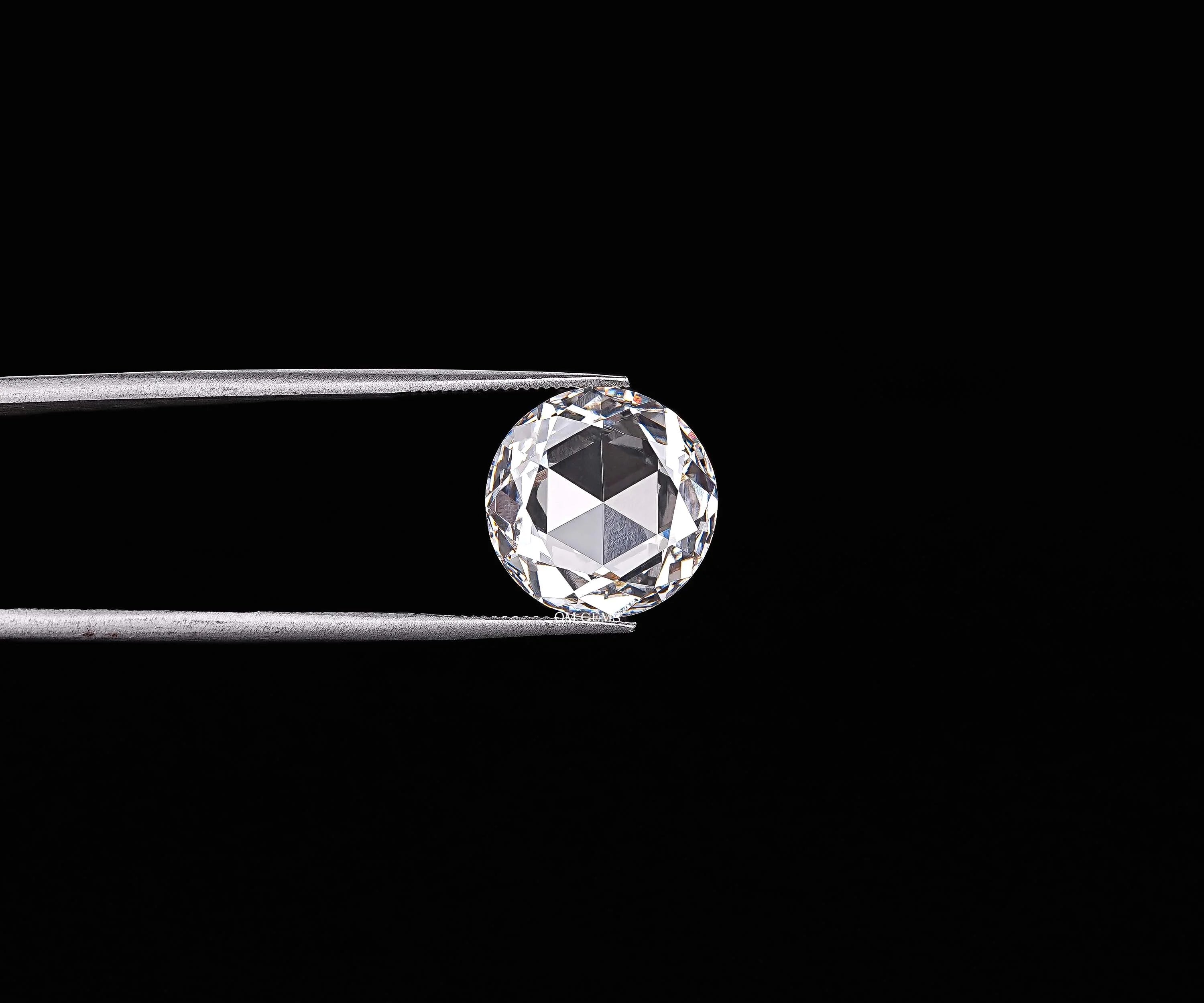 Round Rose Cut Lab Grown Diamond Loose