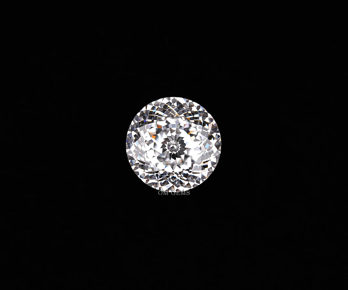 Round Portuguese Cut Lab Grown Diamond