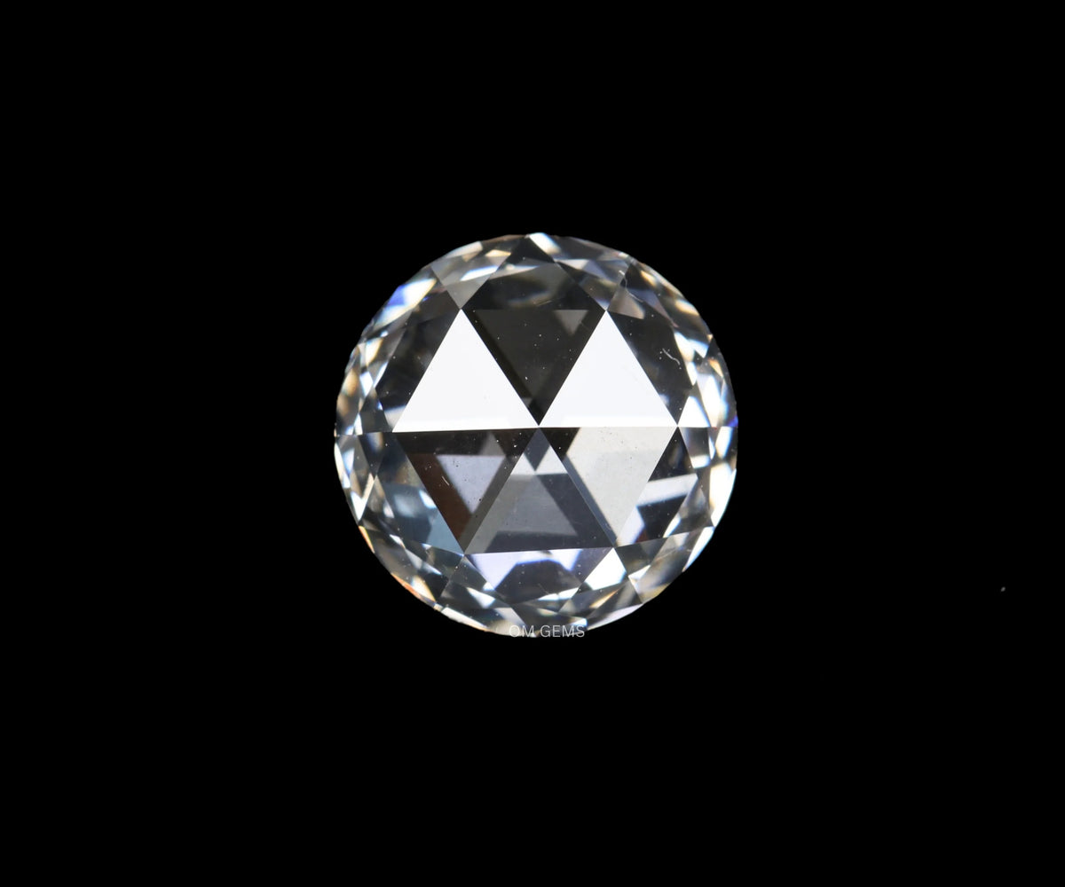 Round Rose Cut Lab Grown Loose Diamond