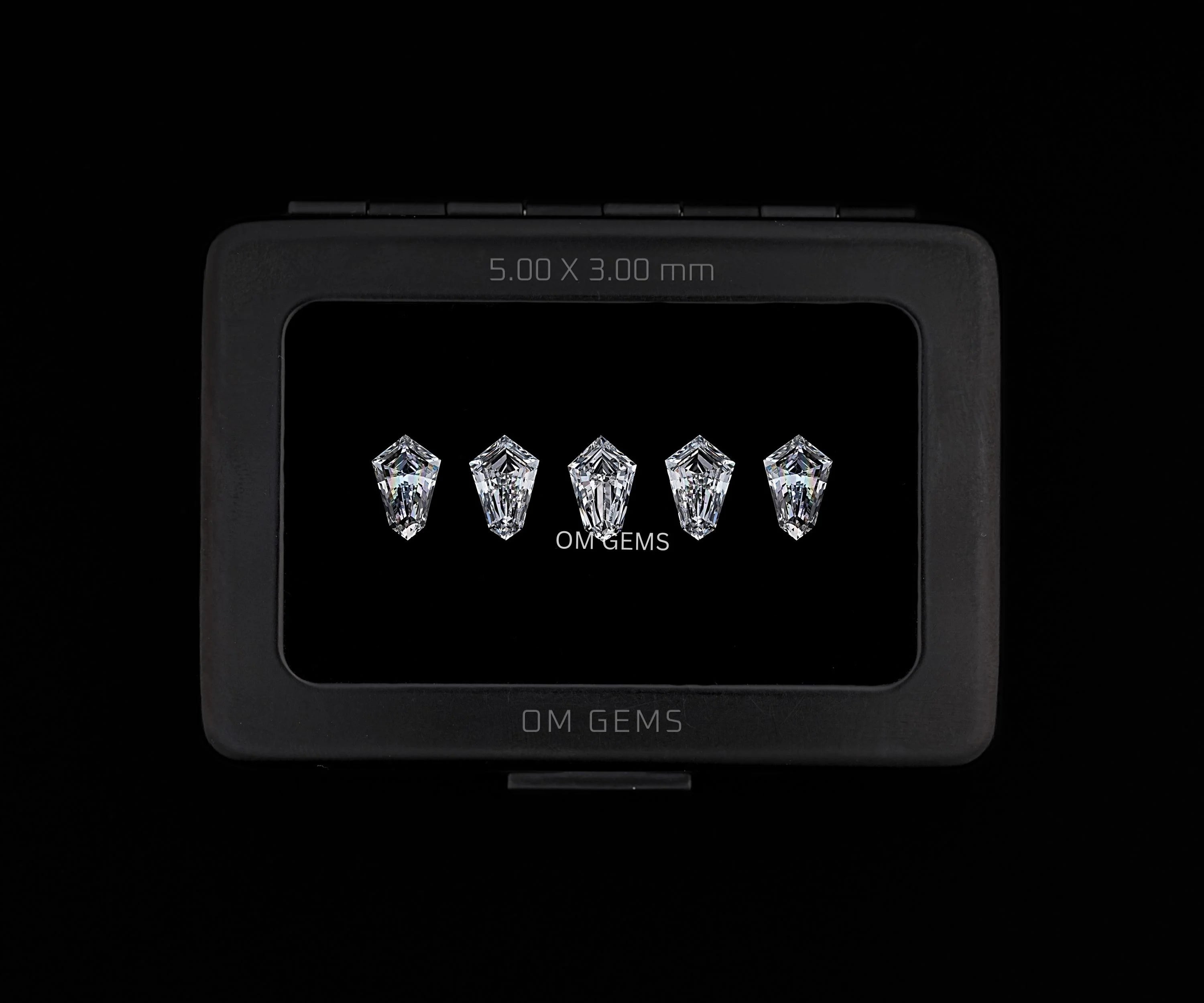 Shield Cut Lab Grown Loose Diamond