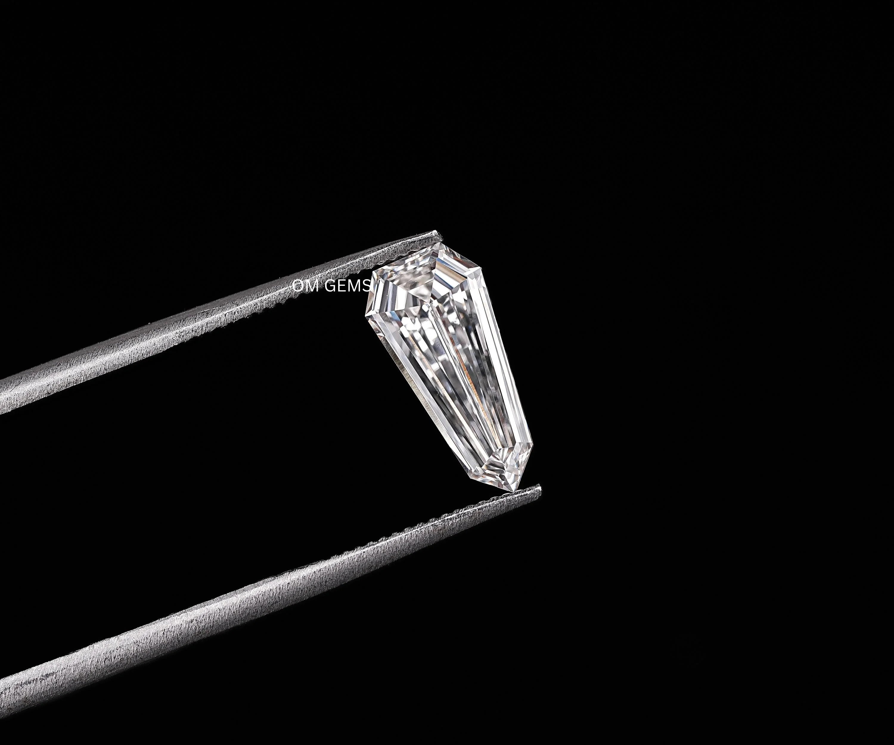 Shield Cut Lab Loose Diamond
