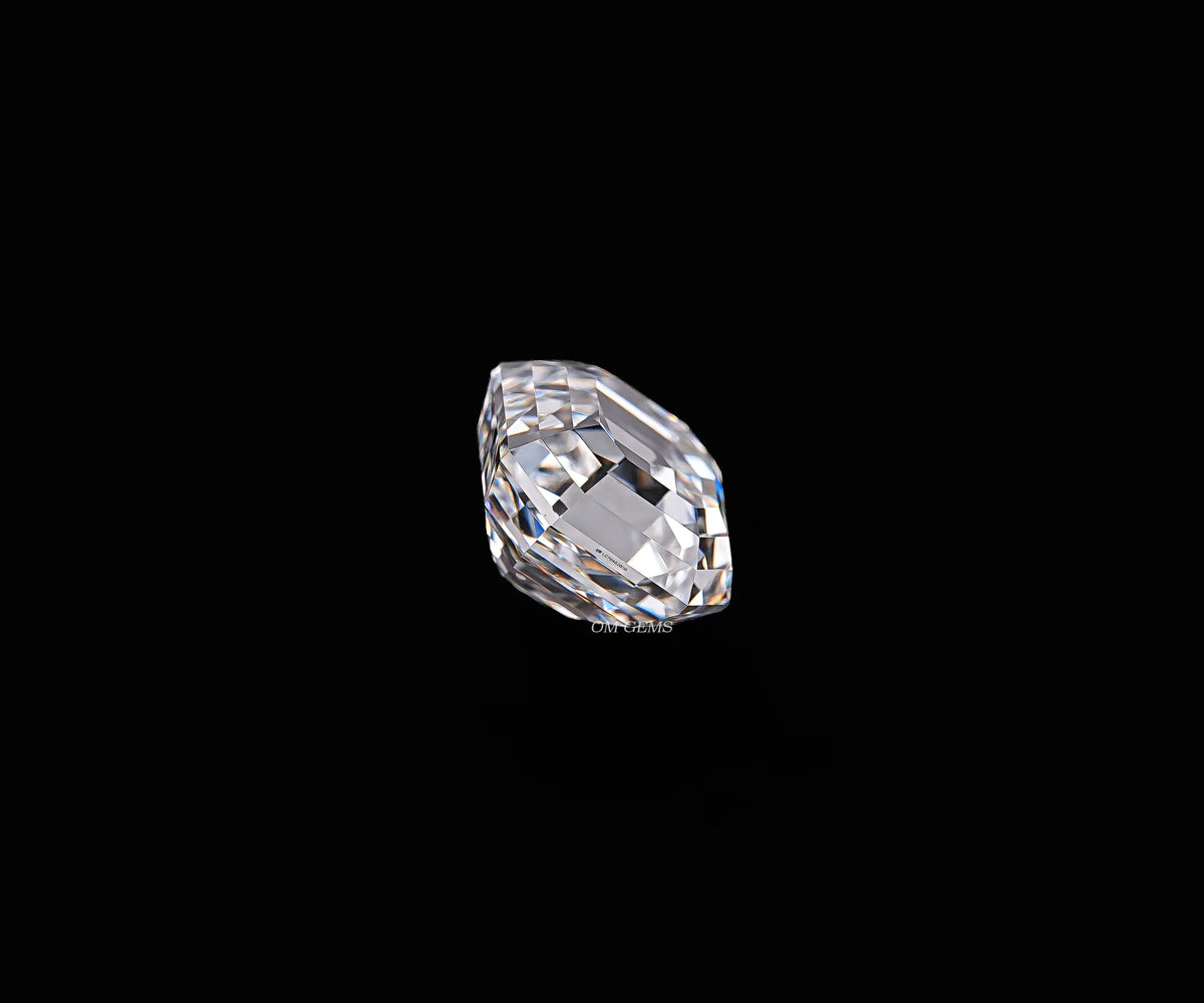 2.07 Carat Square Emerald Brilliant Cut Lab Grown Loose Diamond