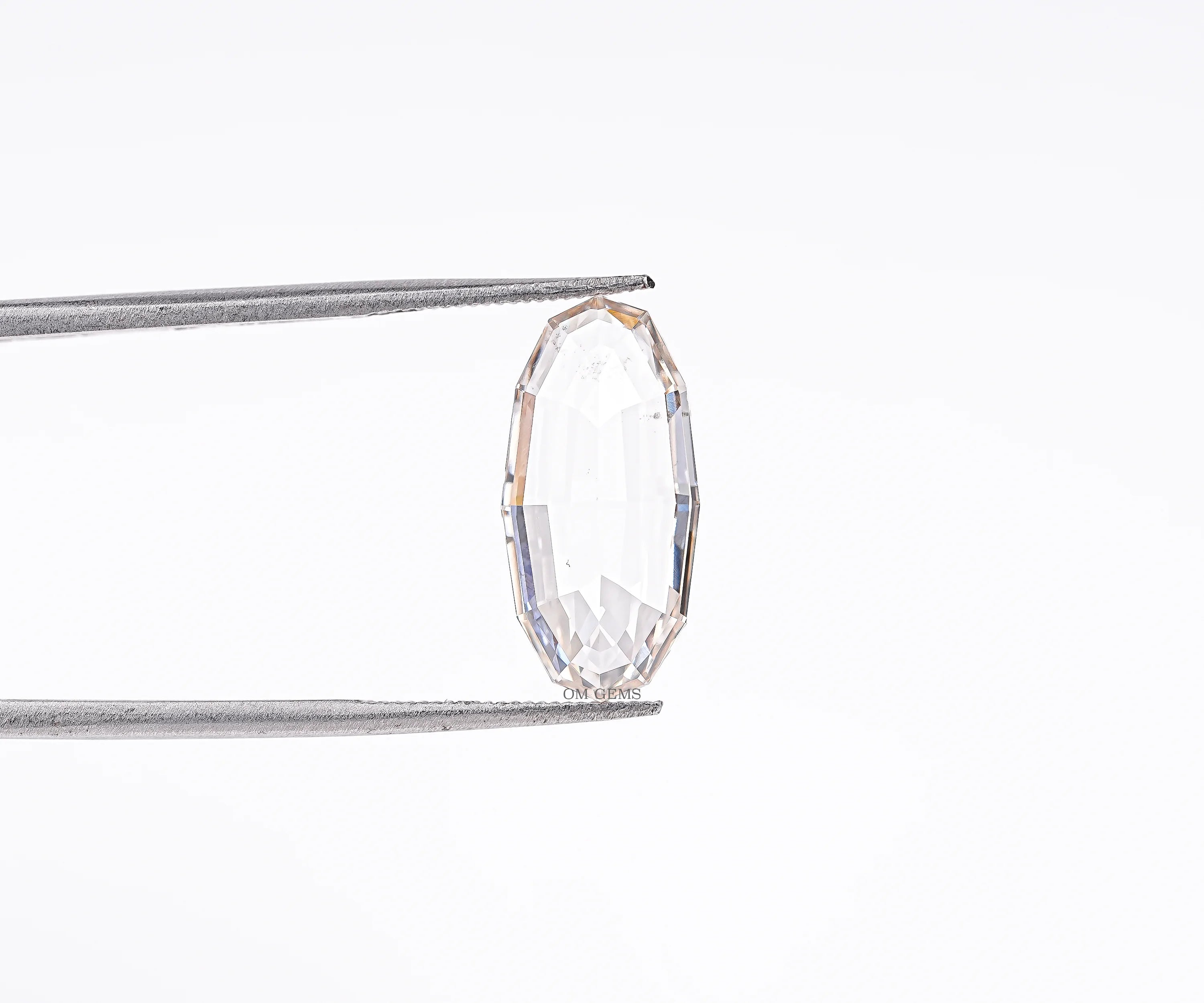Champagne Step Cut Marquise Lab Grown Diamond Loose