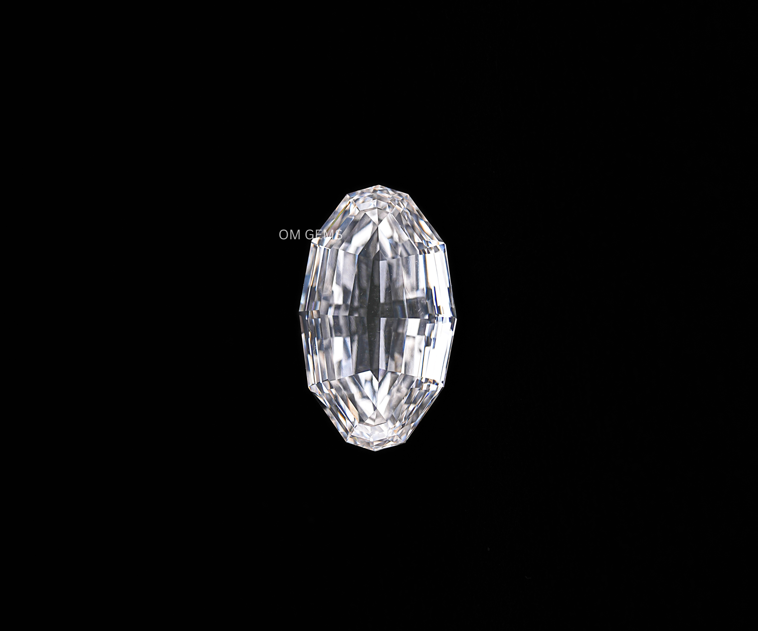 4.26 CT Step Cut Oval Lab Grown Diamond