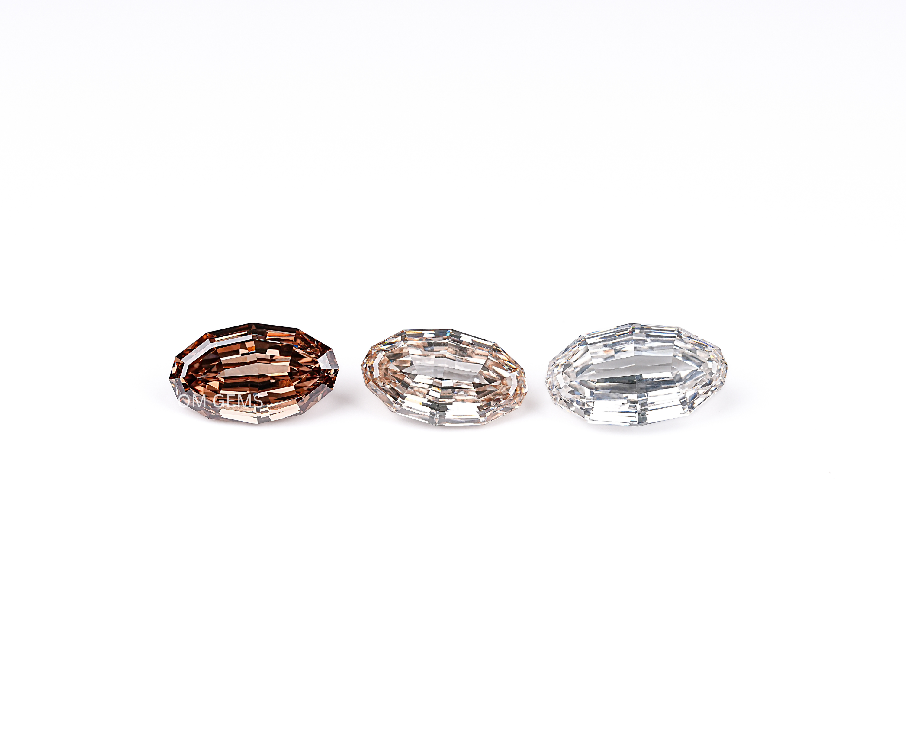 Step Cut Oval Lab Grown Diamonds