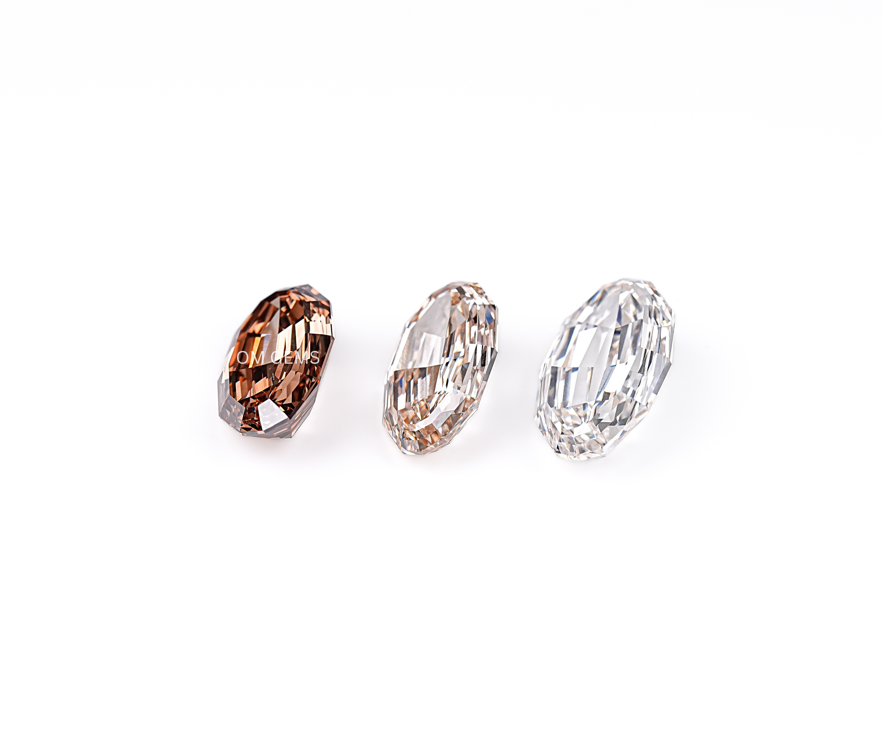 Step Cut Oval Lab Grown Diamonds