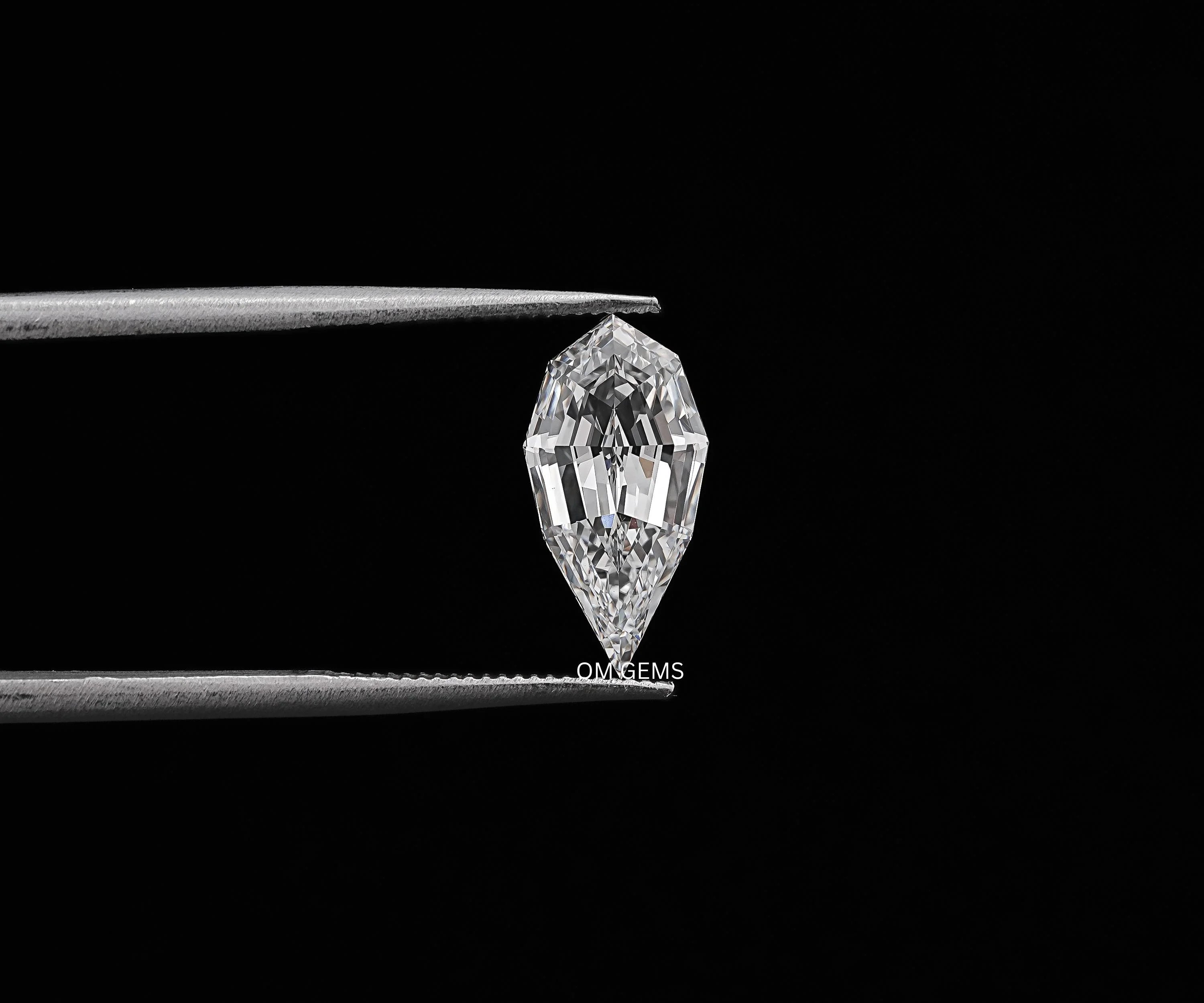 Step Cut Pear Lab Grown Diamond
