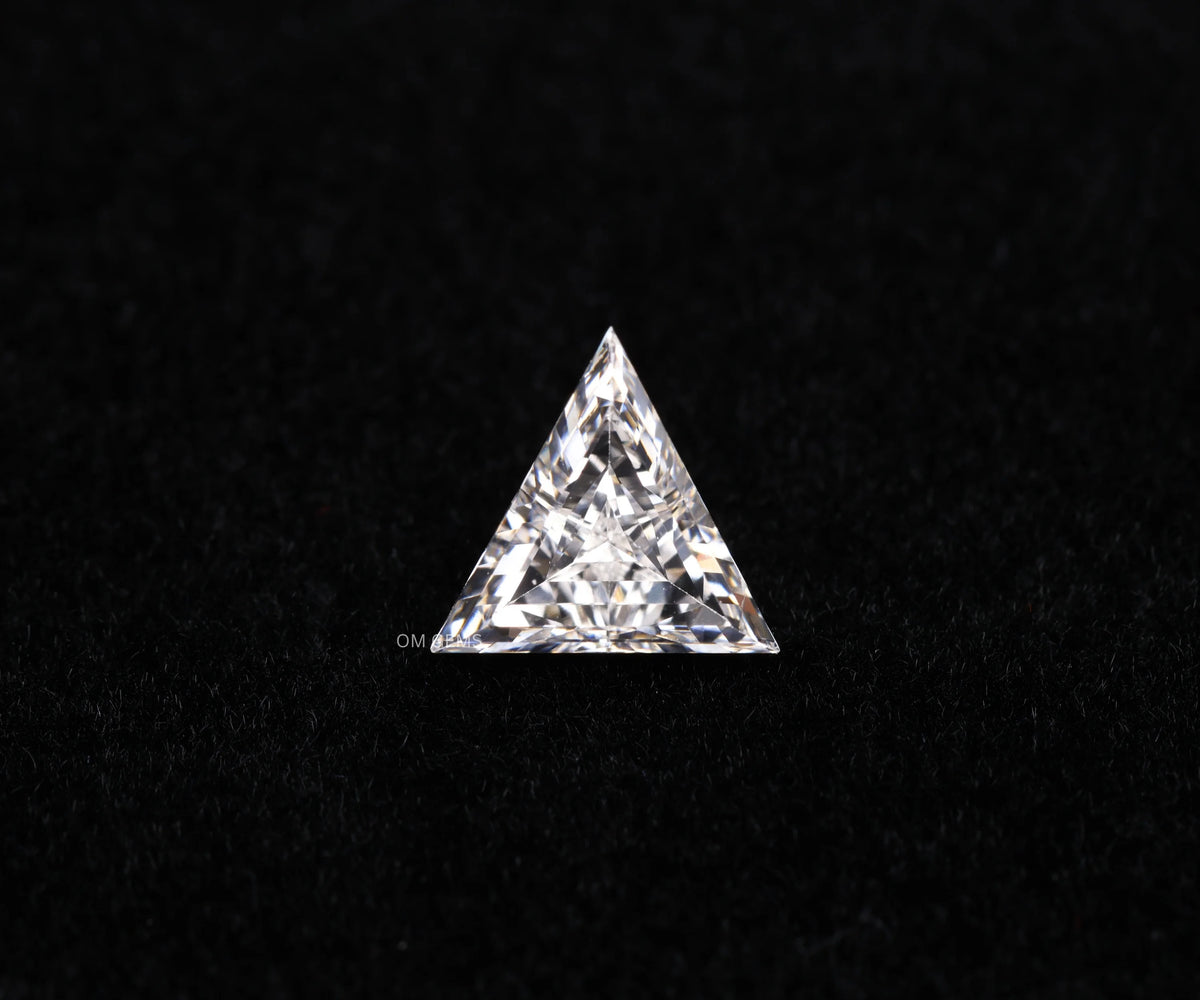 1.35 Carat Triangle Full Cut Lab Grown Unique Loose Diamond